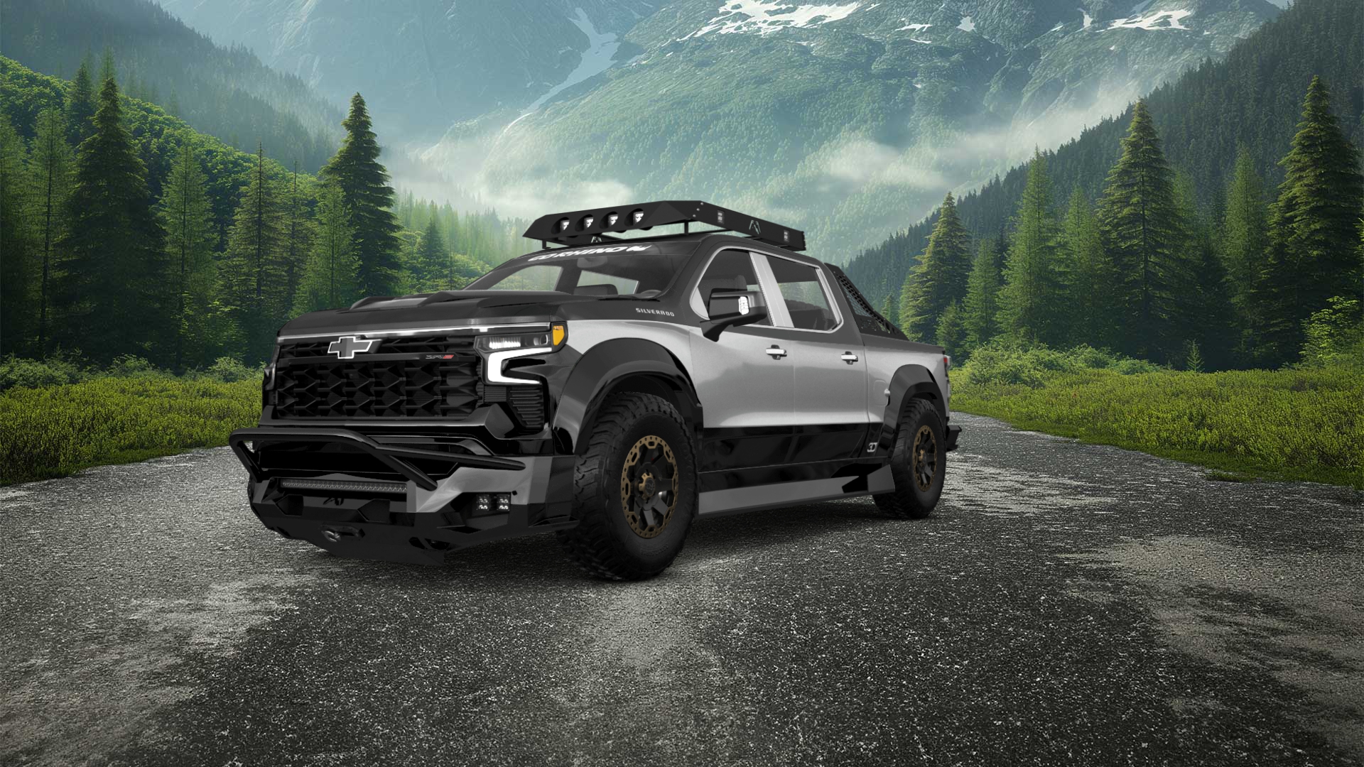 Chevrolet Silverado 1500 Crew Cab 5.8 ft box 4 Door pickup truck 2023