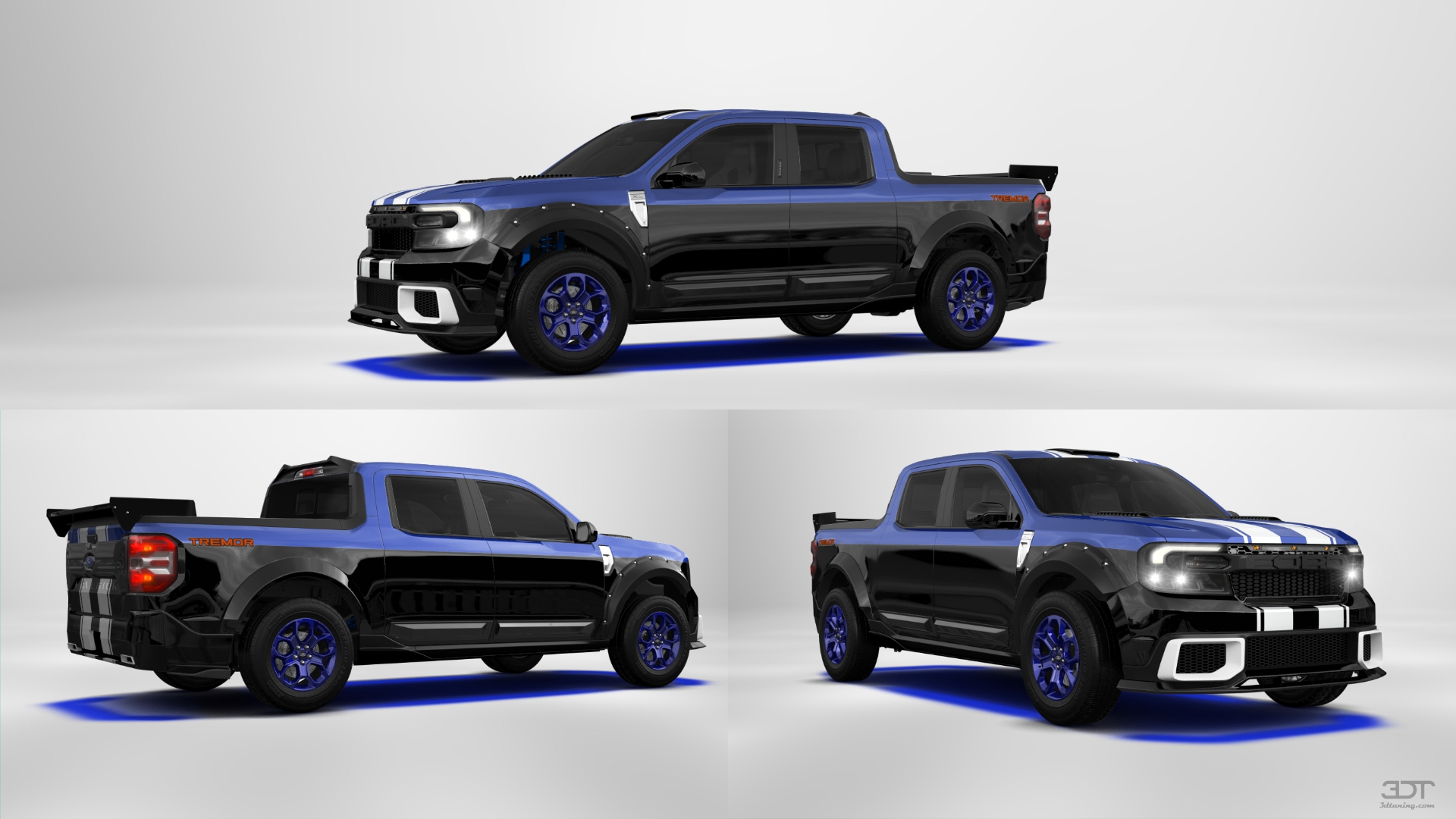 Ford Maverick 4 Door pickup truck 2022 tuning
