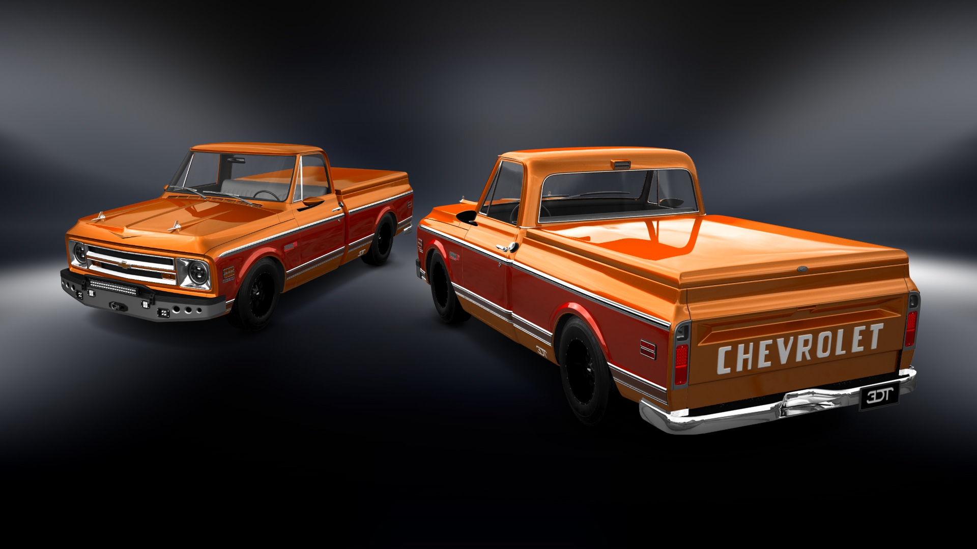 Chevrolet C-10 Cheyenne 2 Door pickup truck 1967 tuning