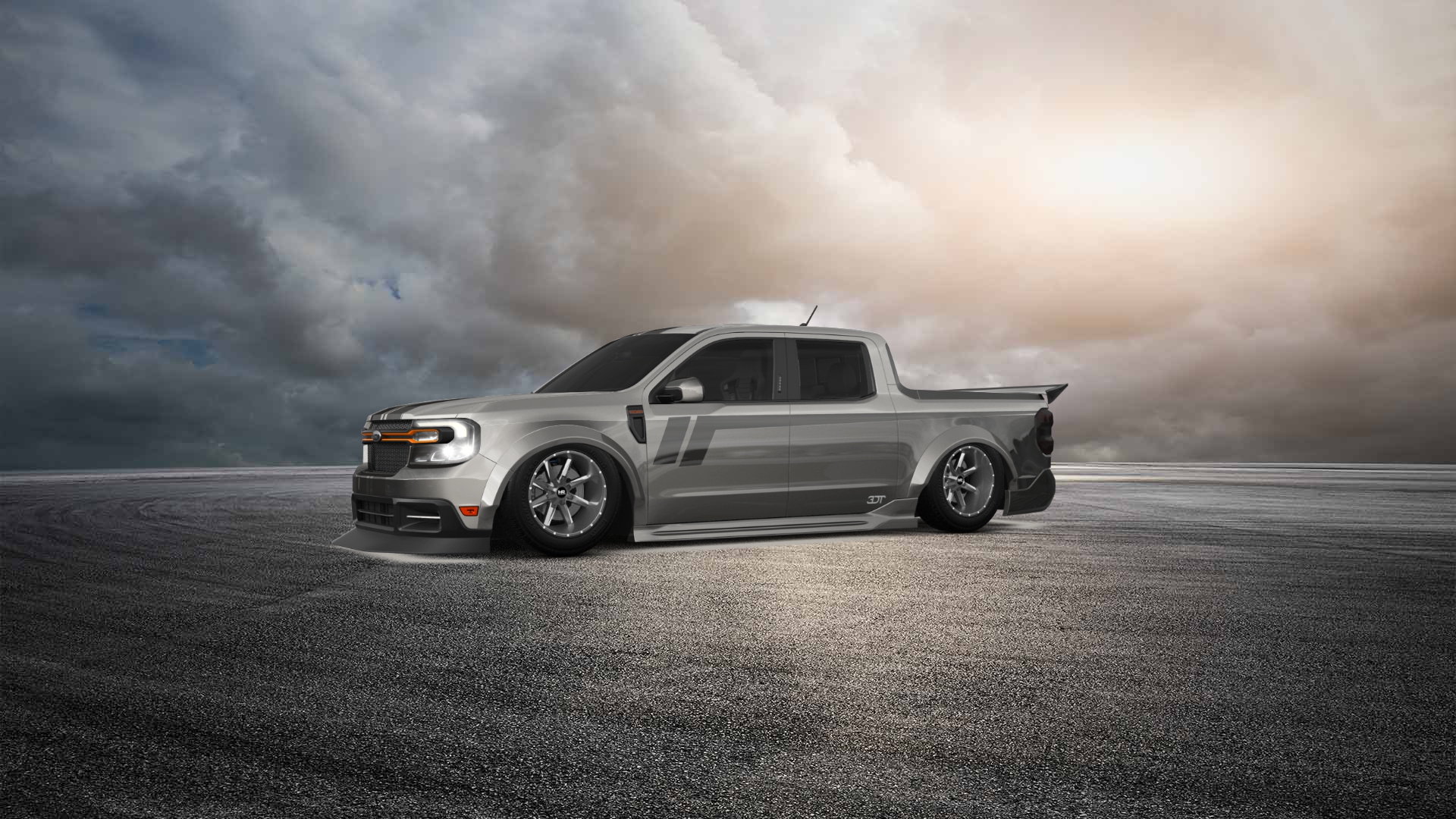 Ford Maverick 4 Door pickup truck 2022 tuning