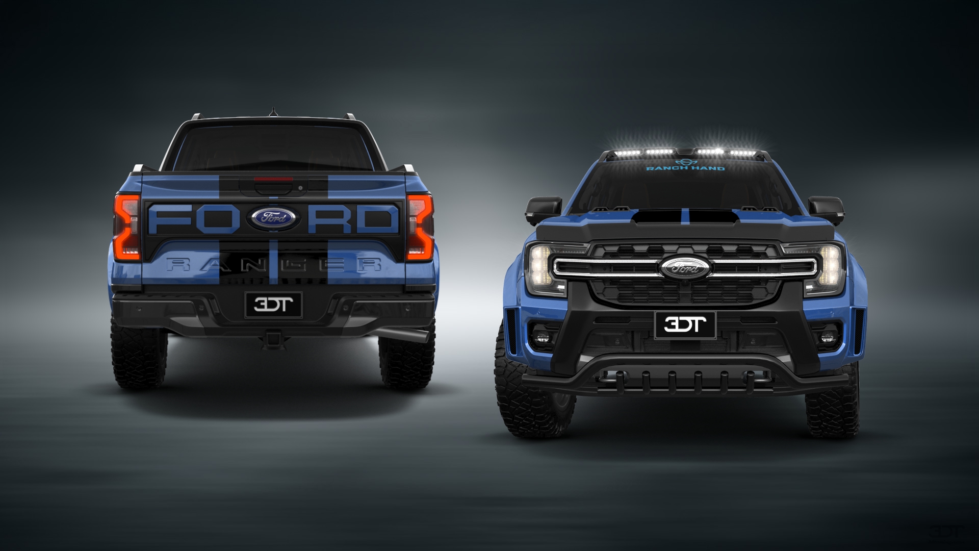 Ford Ranger Custom Back SweeterBar59's 2022 Ford Ranger custom build | 3DTuning