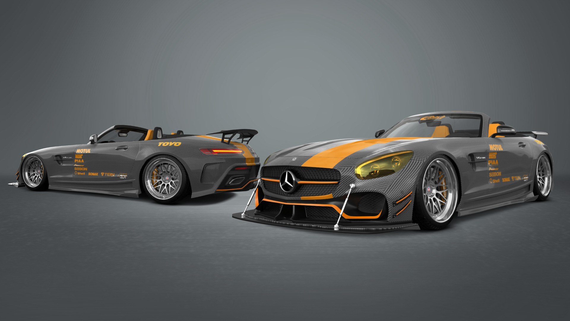 Mercedes AMG GT 2 Door Convertible 2016 tuning