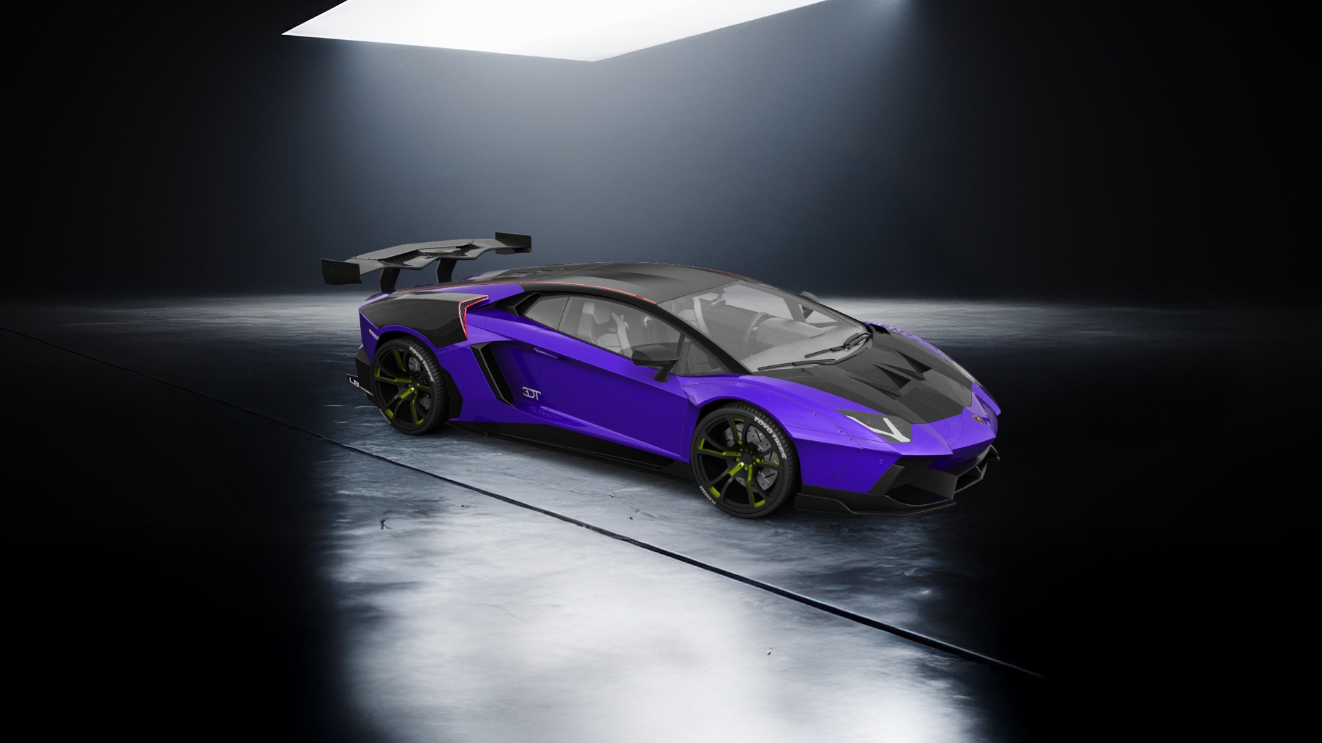 Lamborghini Aventador 2 Door Coupe 2012 tuning