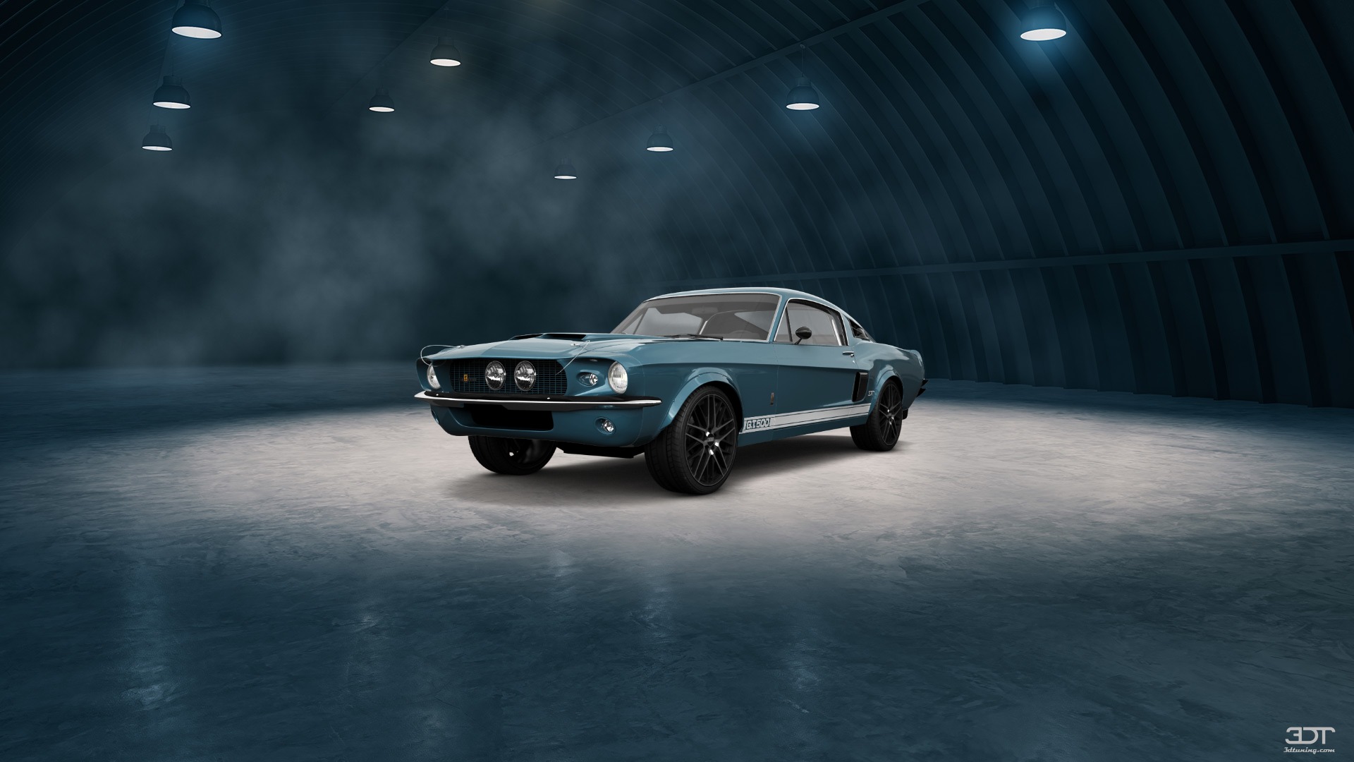 Mustang GT500 2 Door Coupe 1968 tuning