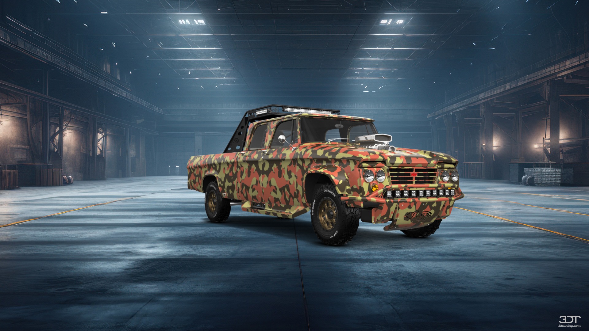 Dodge Power Wagon 4 Door pickup truck 1964