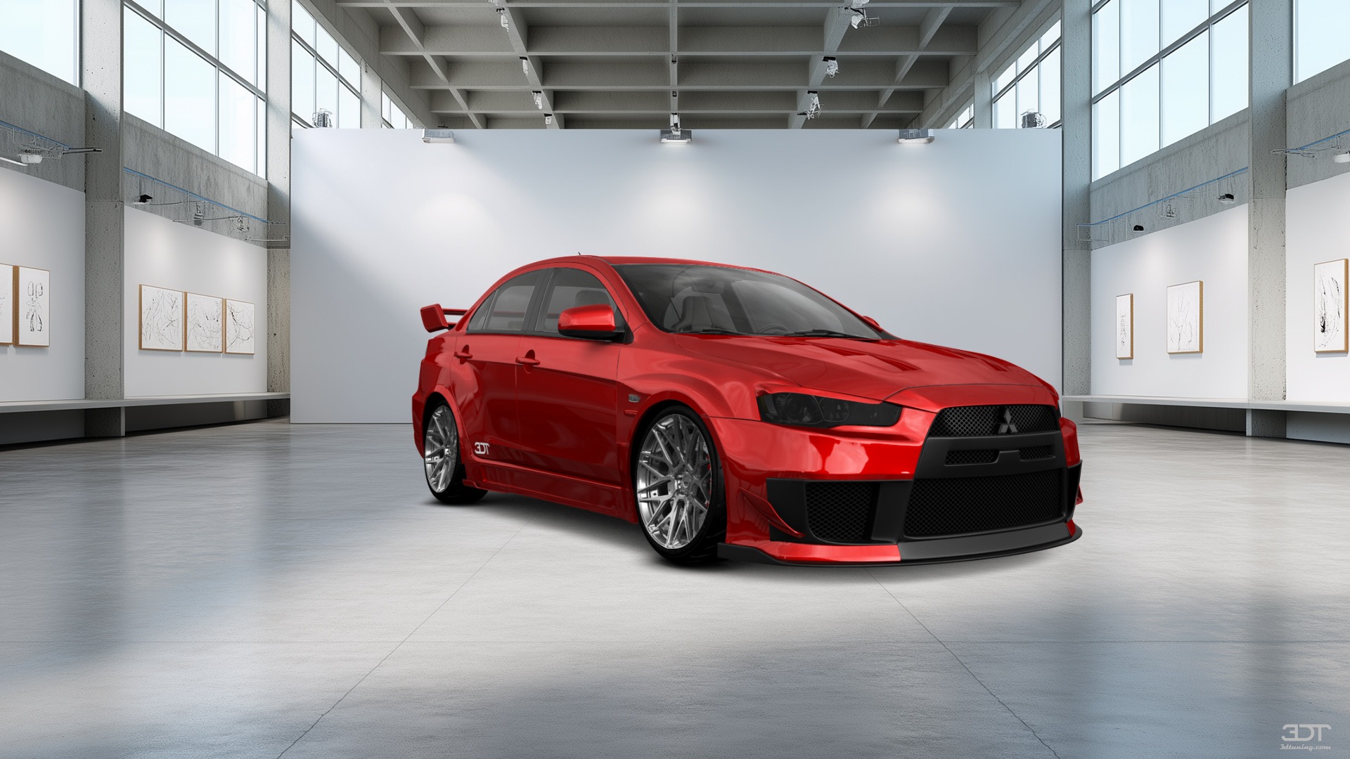 Mitsubishi Lancer Evolution X Sedan 2008 tuning