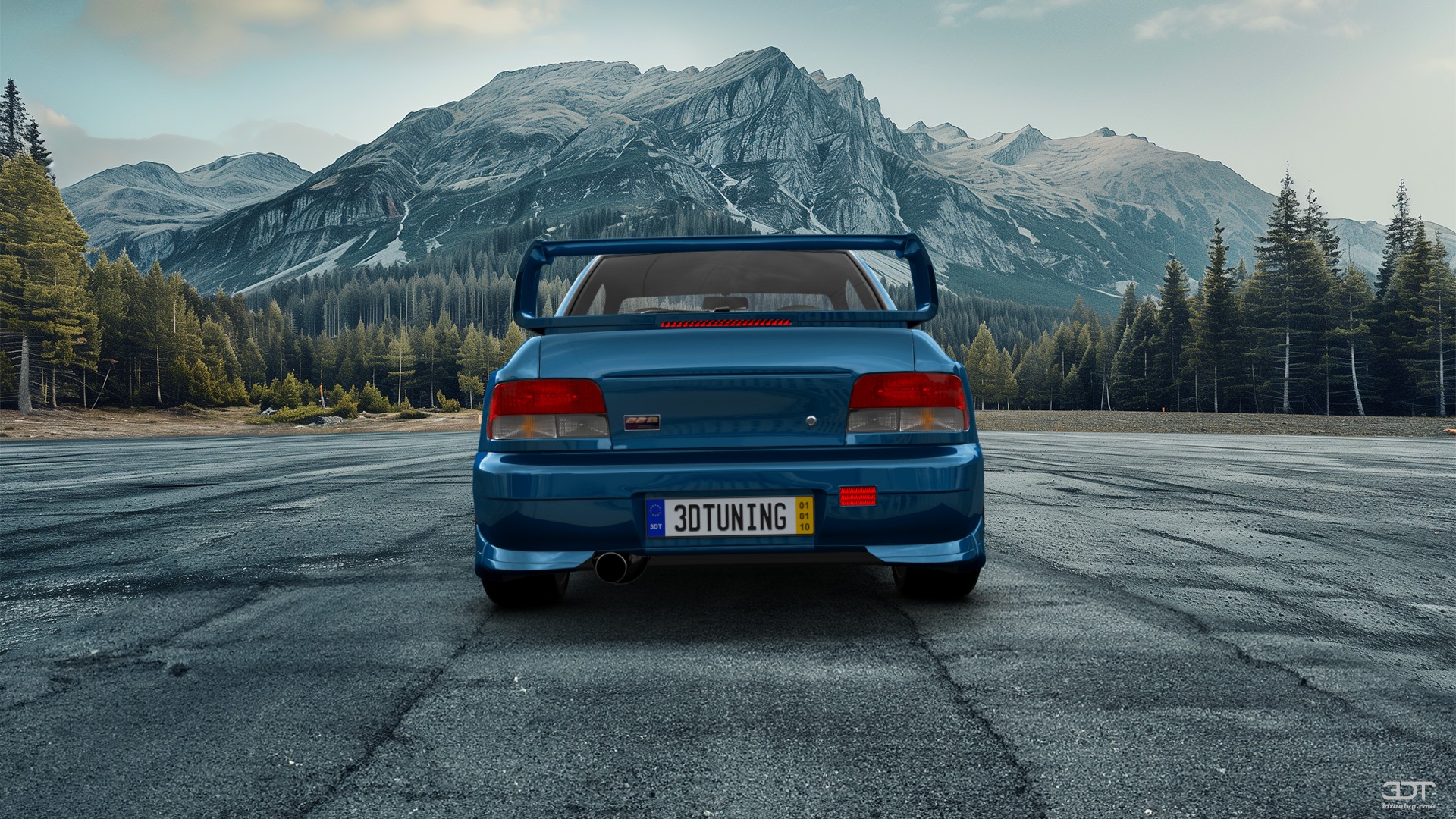 Subaru Impreza WRX STI 22B 2 Door Coupe 2000 tuning