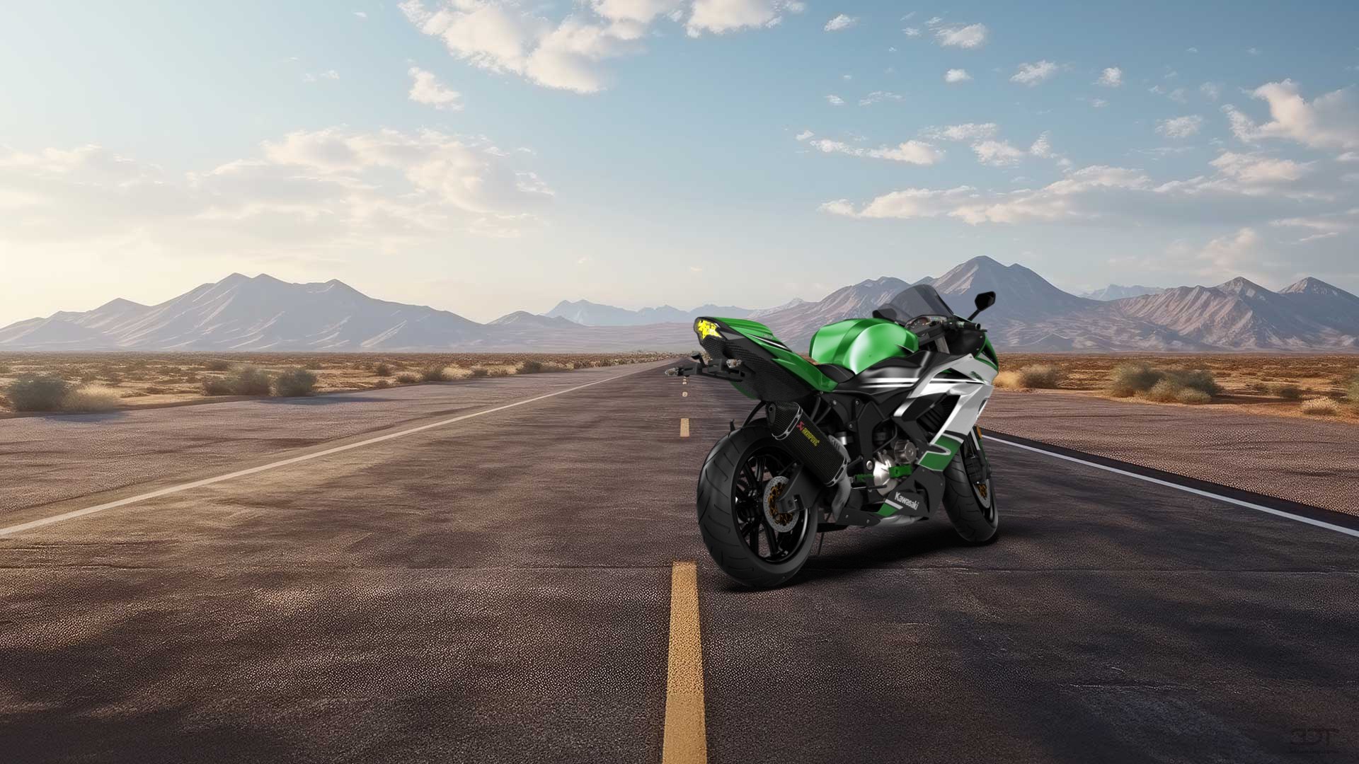 Kawasaki Ninja ZX 6R Sport Bike 2015