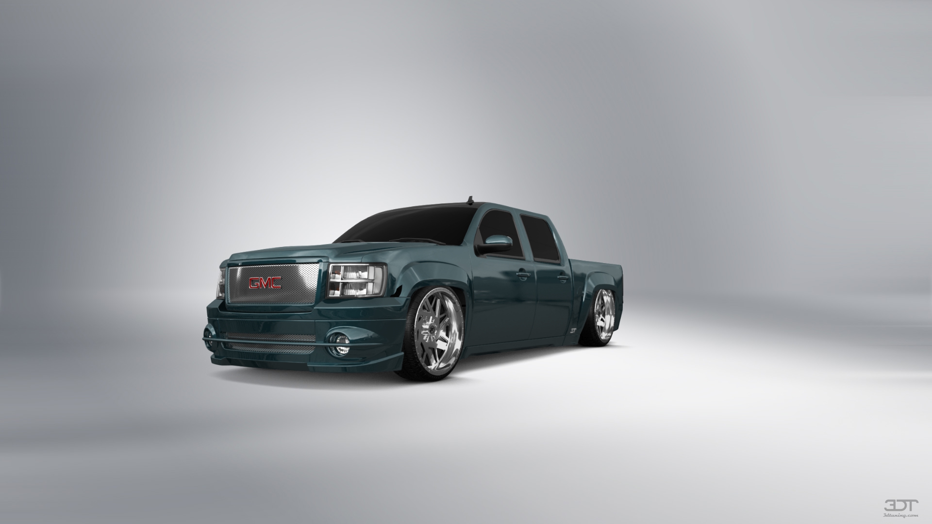 GMC Sierra 1500 Crew Cab 5.8 ft box 4 Door pickup truck 2007 tuning