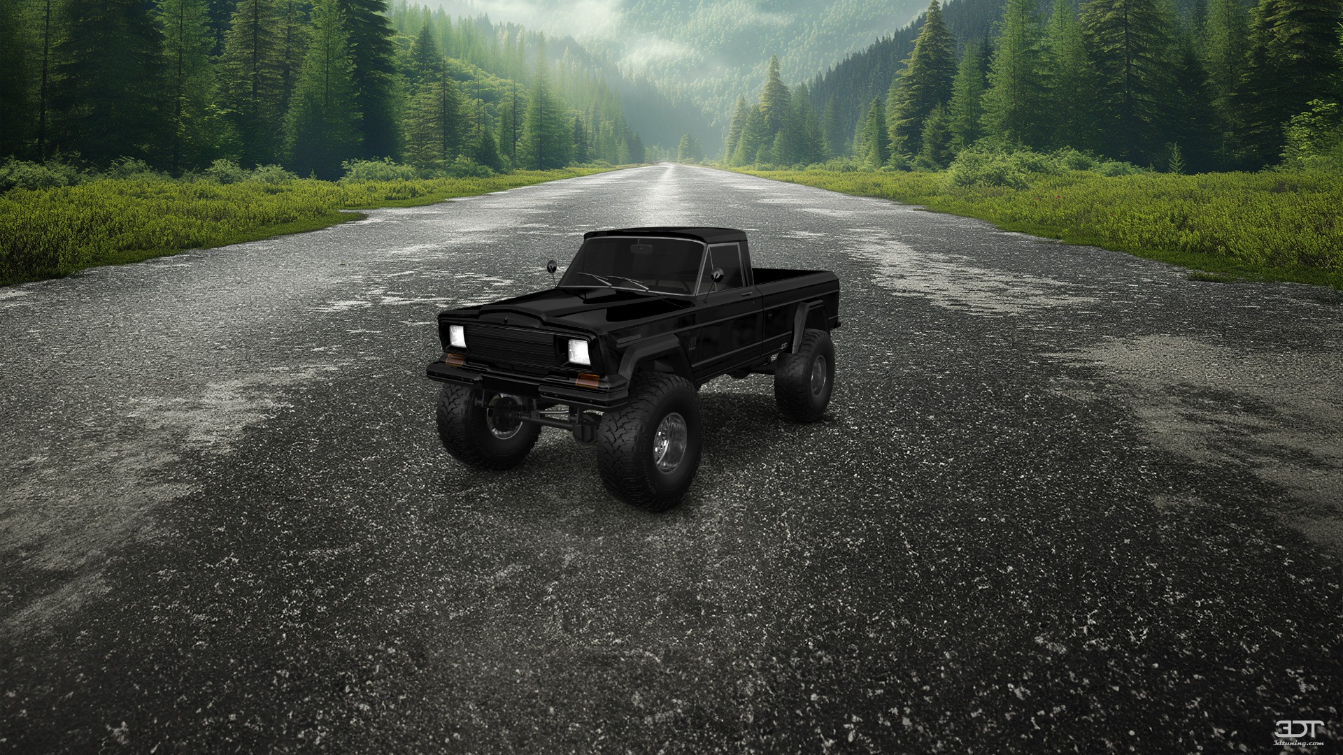 Jeep Gladiator SJ 2 Door pickup truck 1988 tuning