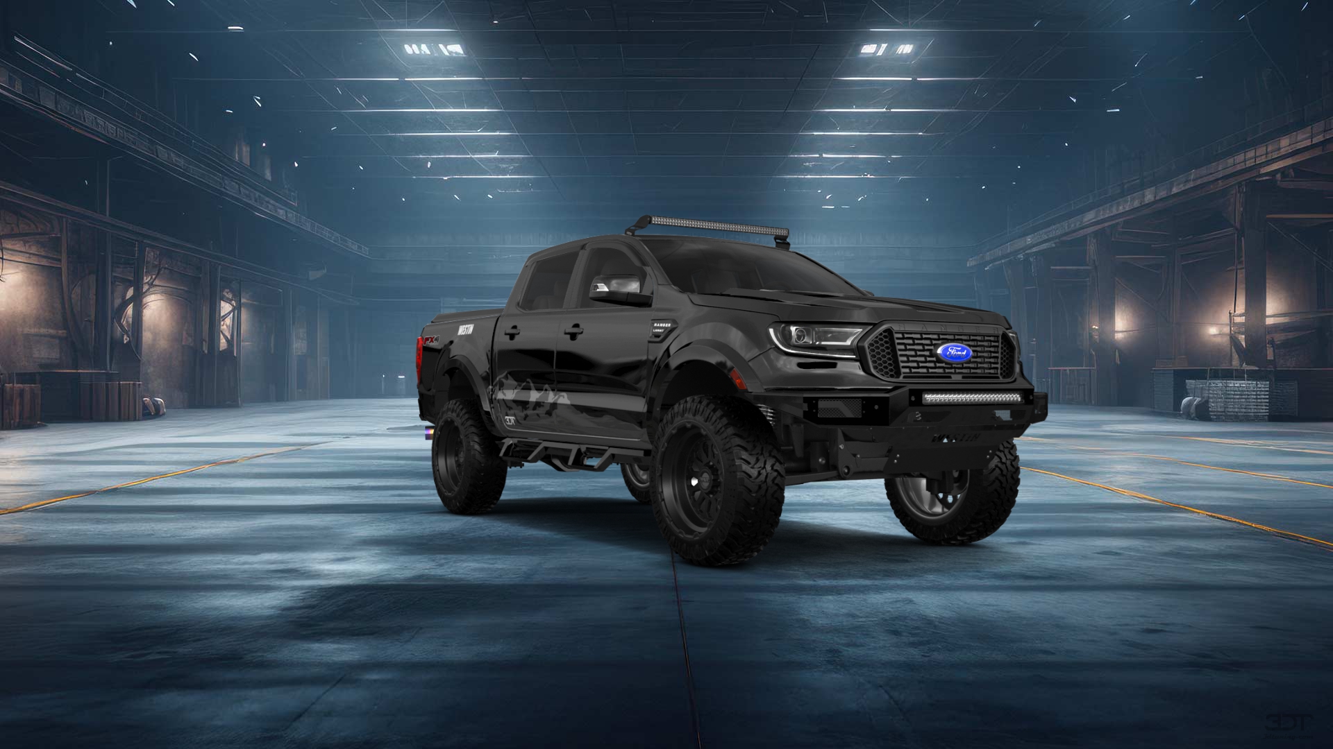 Ford Ranger 4 Door pickup truck 2019 Images