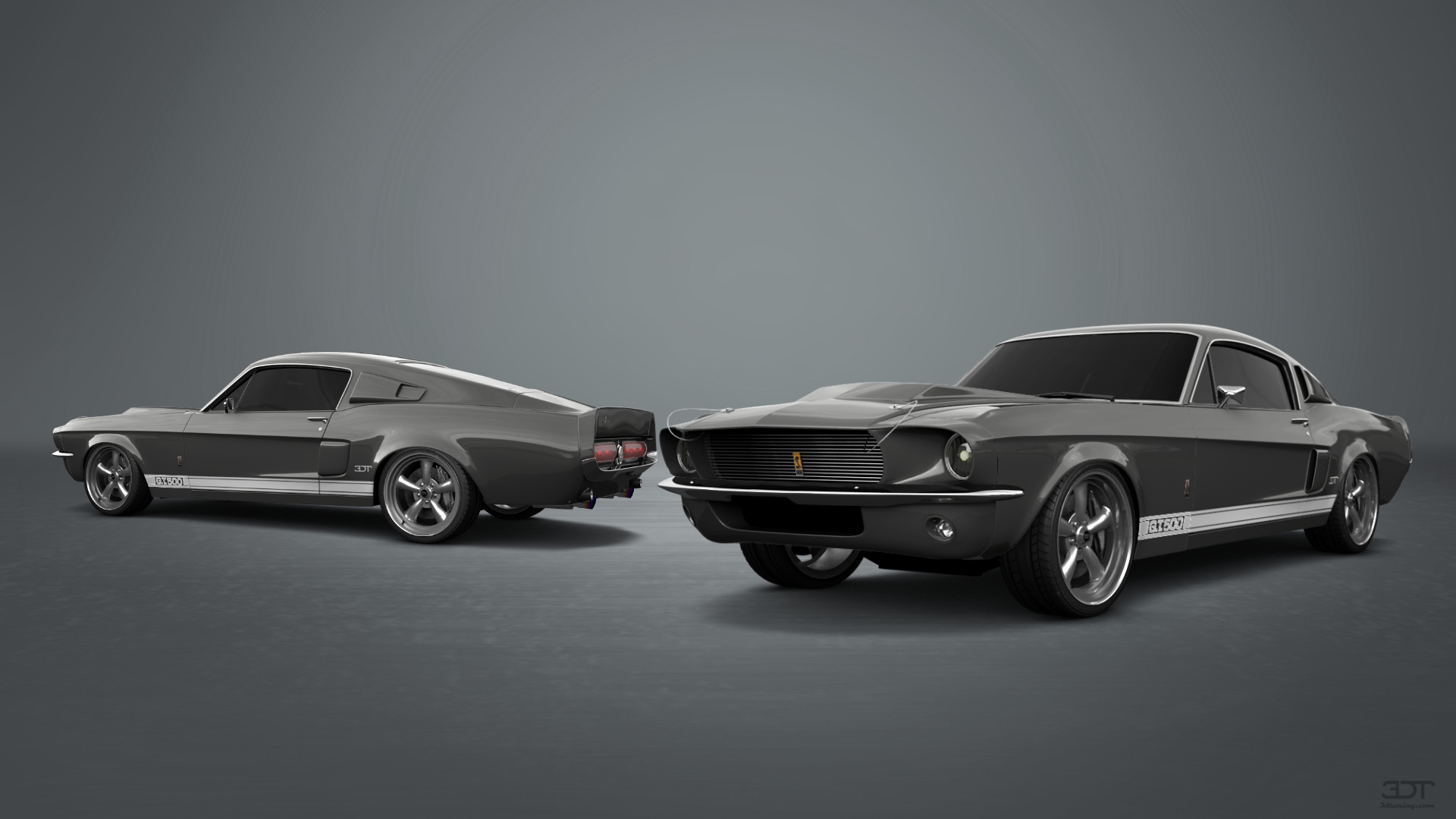 Mustang GT500 2 Door Coupe 1968 tuning