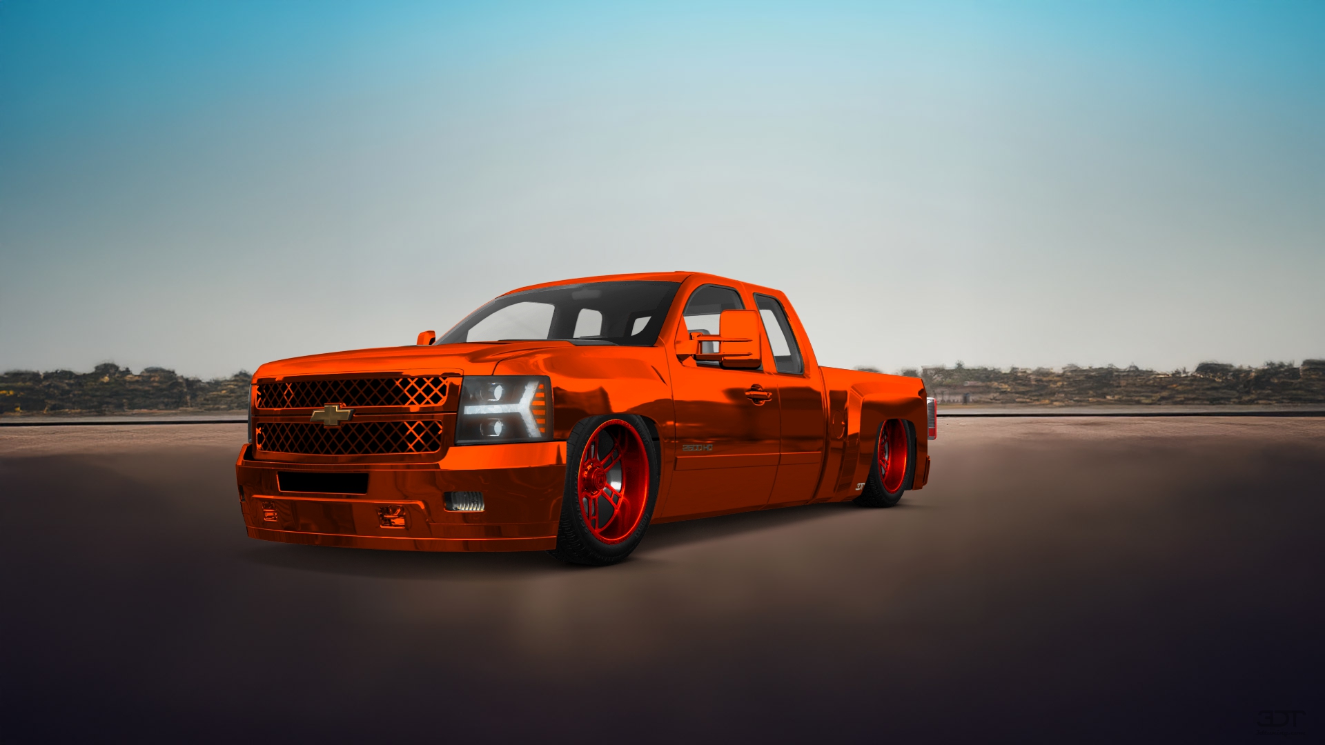 Chevrolet Silverado 2500 HD Extended Cab Pickup Truck 2007 tuning