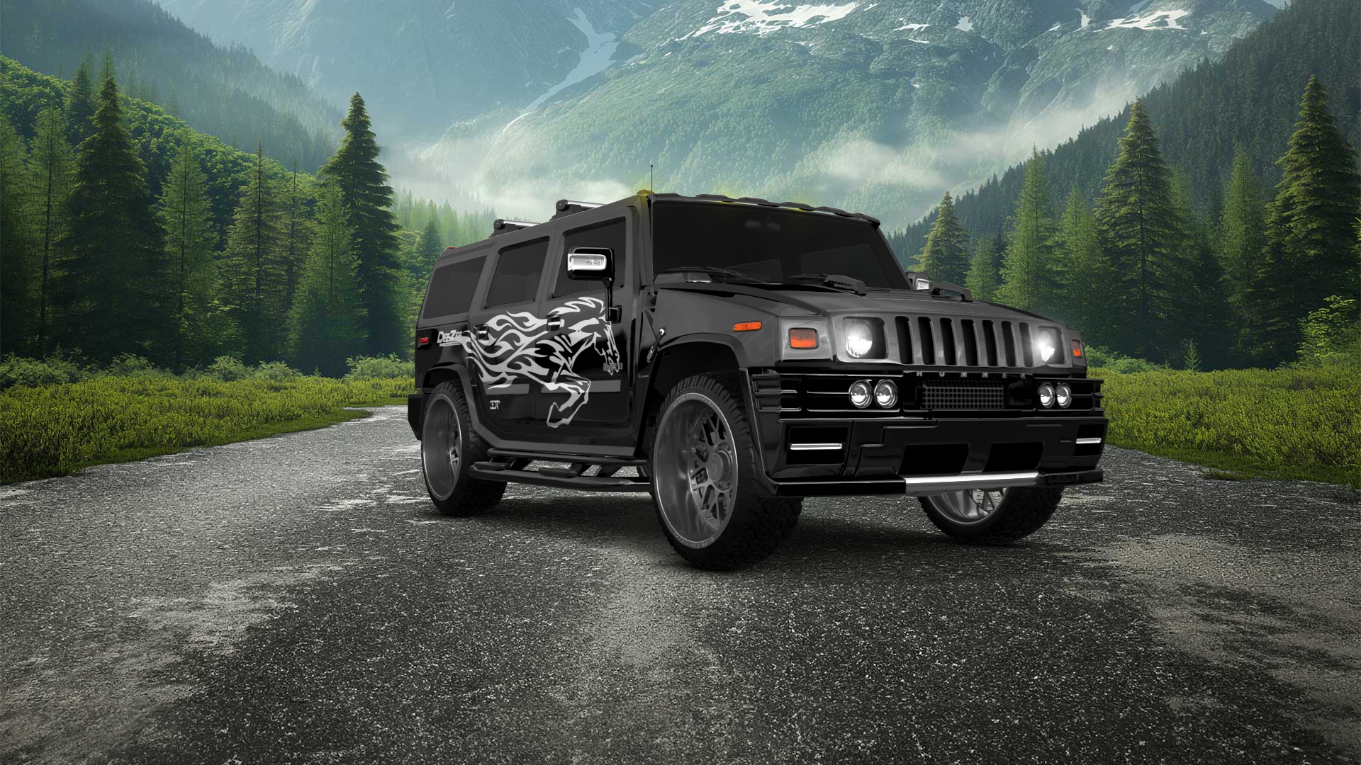 Hummer H2 5 Door SUV 2003 tuning