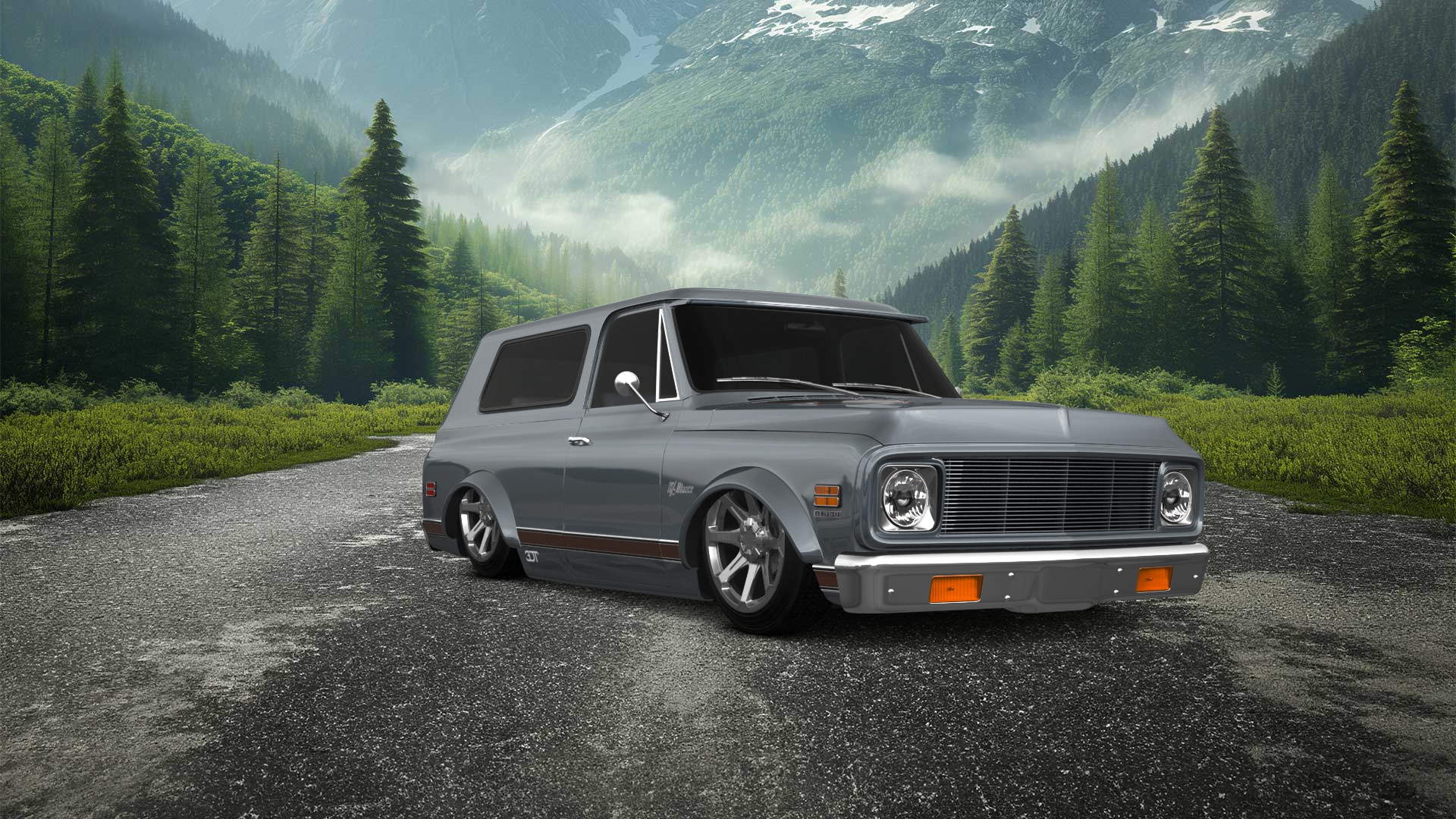Chevrolet K5 Blazer 2 Door pickup truck 1969 tuning