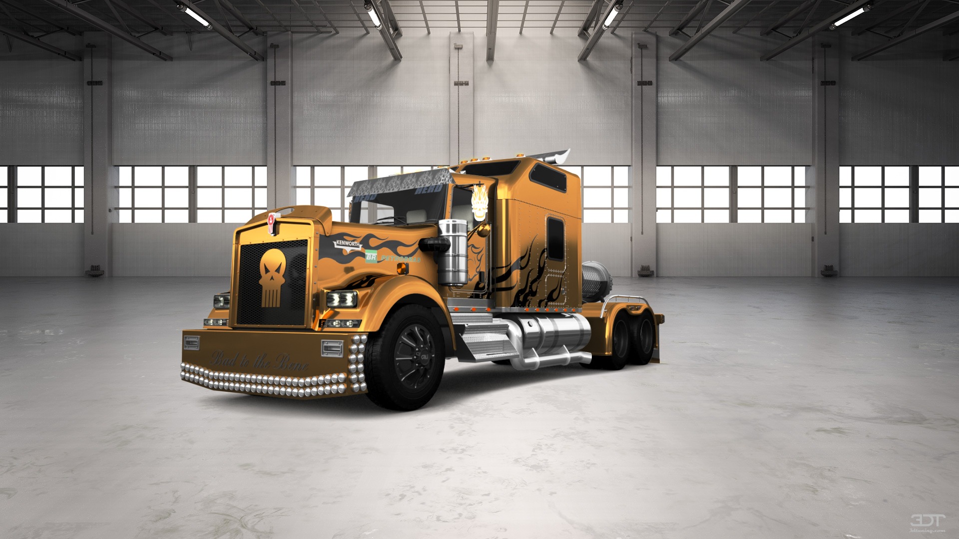 Kenworth W900 Sleeper Cab Truck 2015