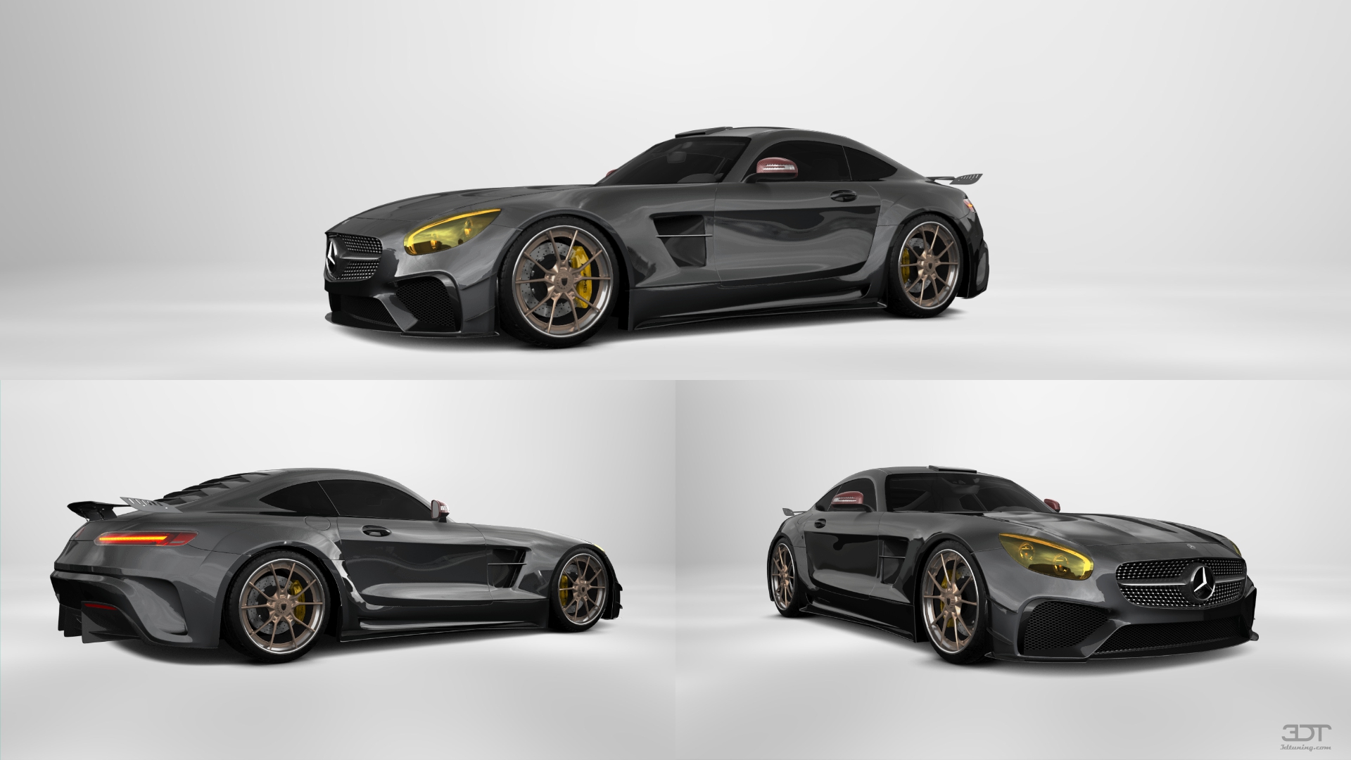Mercedes AMG GT 2 door fastback coupe 2015 tuning