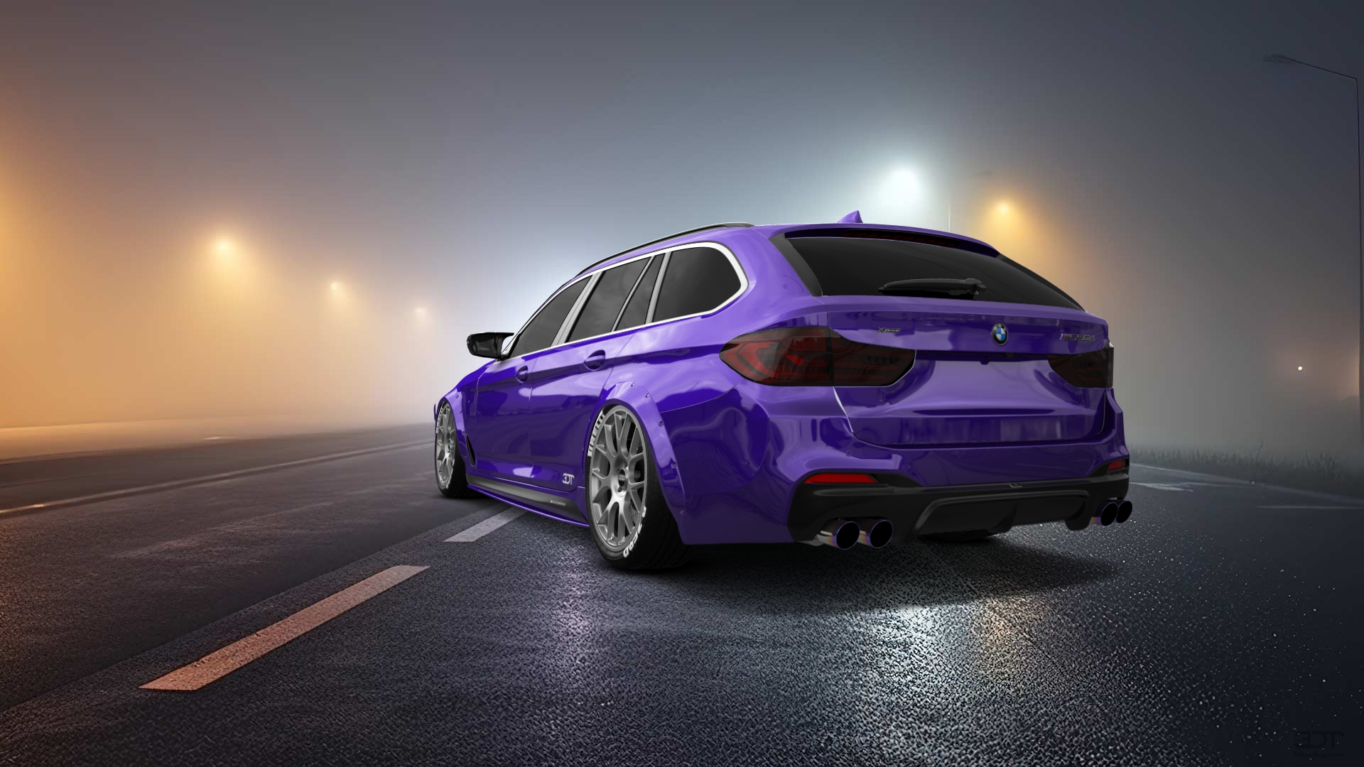 BMW 5 Series 5 door Wagon 2018 tuning