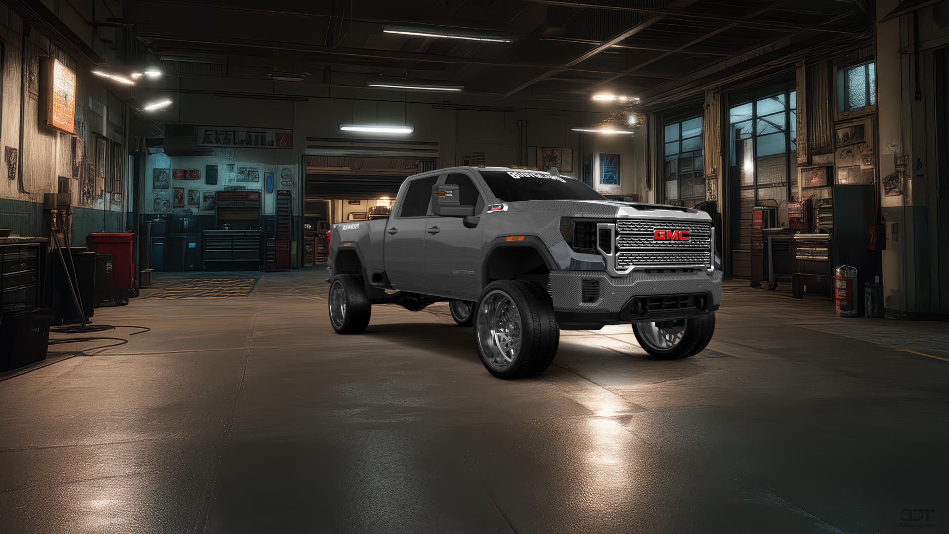 GMC Sierra 2500 HD 4 Door pickup truck 2020 tuning