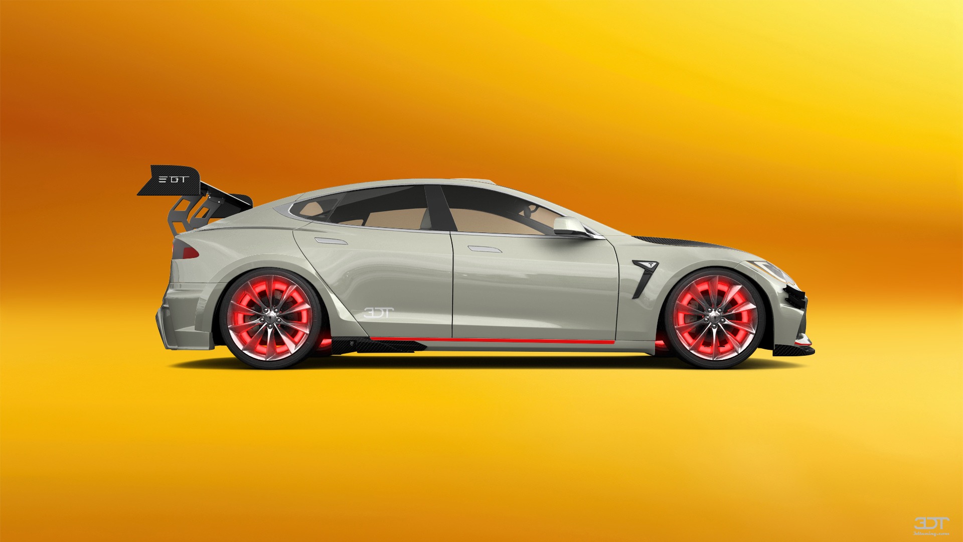 Tesla Model S 5 Door Liftback 2013 tuning