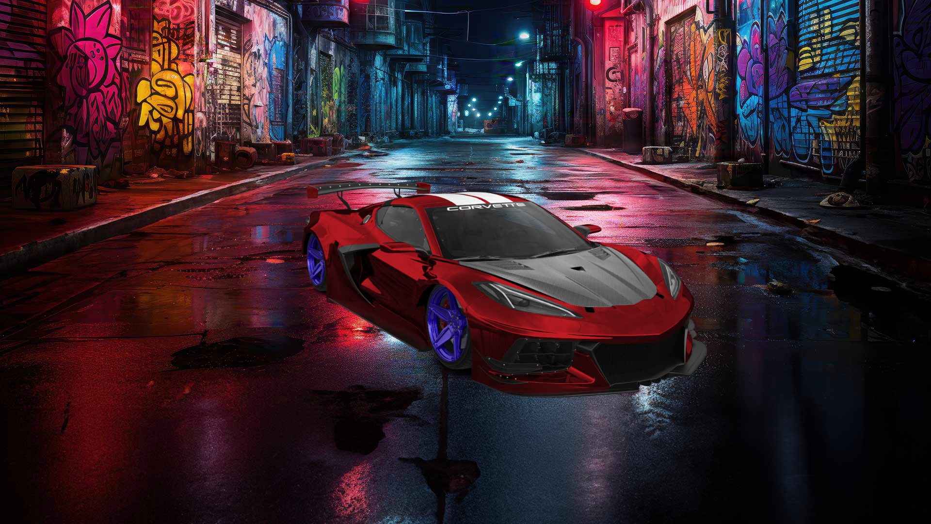 Chevrolet Corvette 2 door targa top 2020 tuning