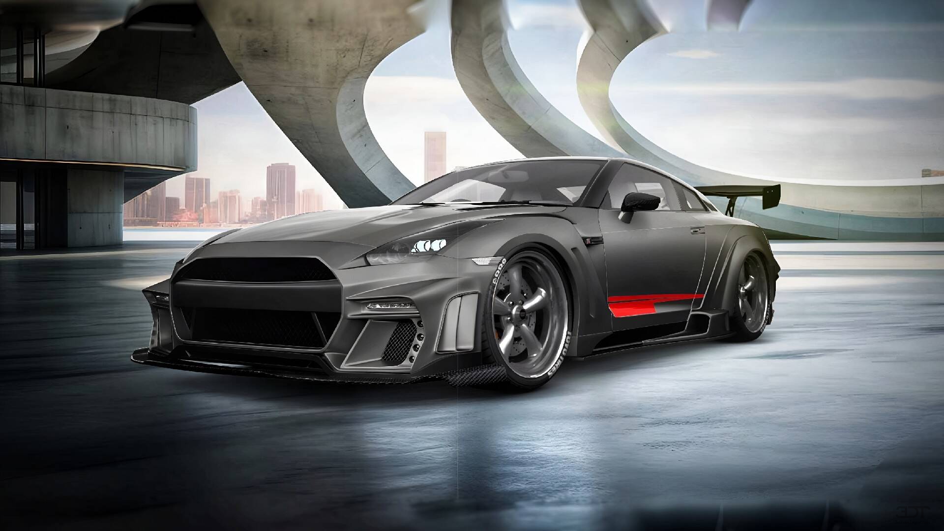 Nissan GT-R 2 Door Coupe 2010 tuning
