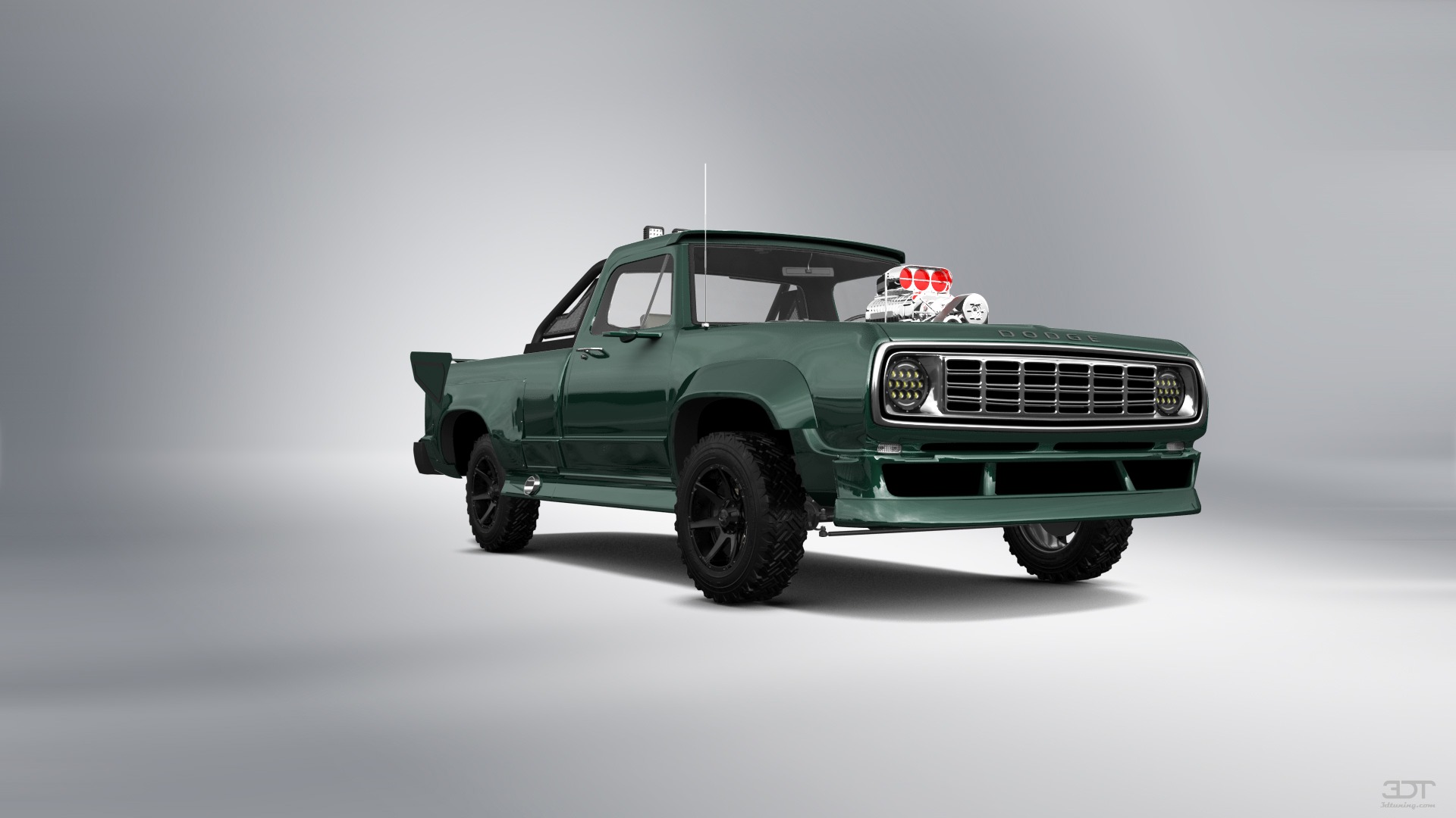 Dodge Power Wagon W200 2 Door pickup truck 1972