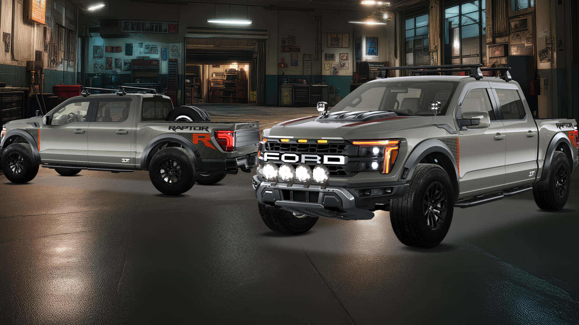 Ford F-150 Raptor 4 Door pickup truck 2024