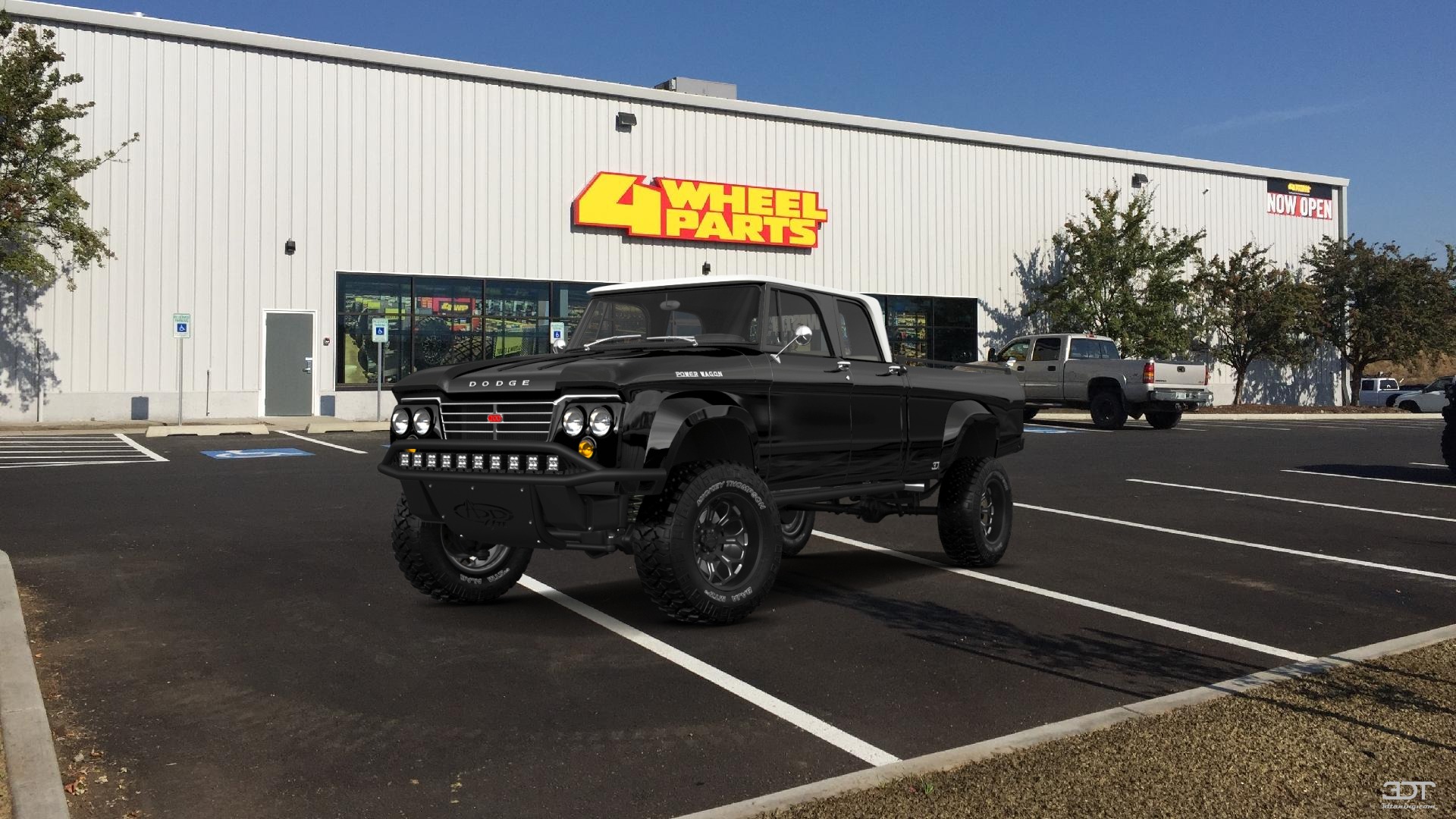 Dodge Power Wagon 4 Door pickup truck 1964