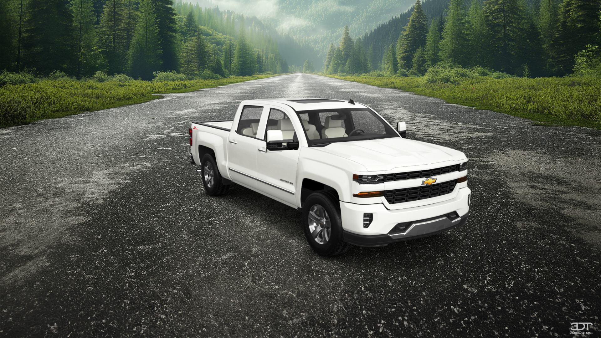 Chevrolet Silverado 1500 4 Door pickup truck 2016 tuning