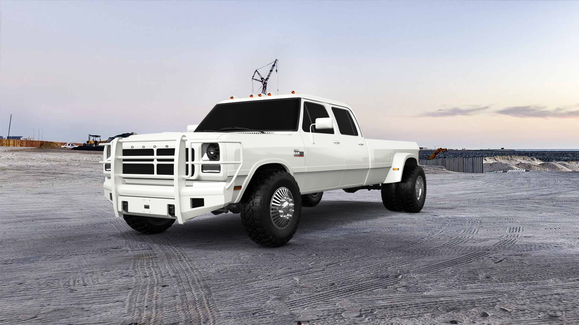Dodge Ram 350 4 Door pickup truck 1991