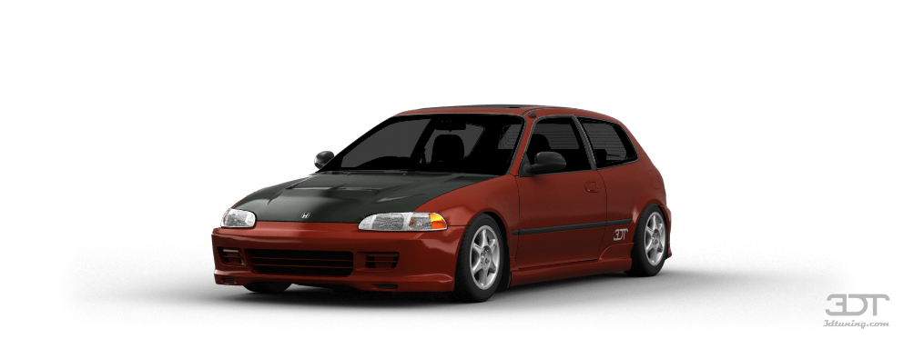 Tuning Honda Civic 3 Door Hatchback 1992