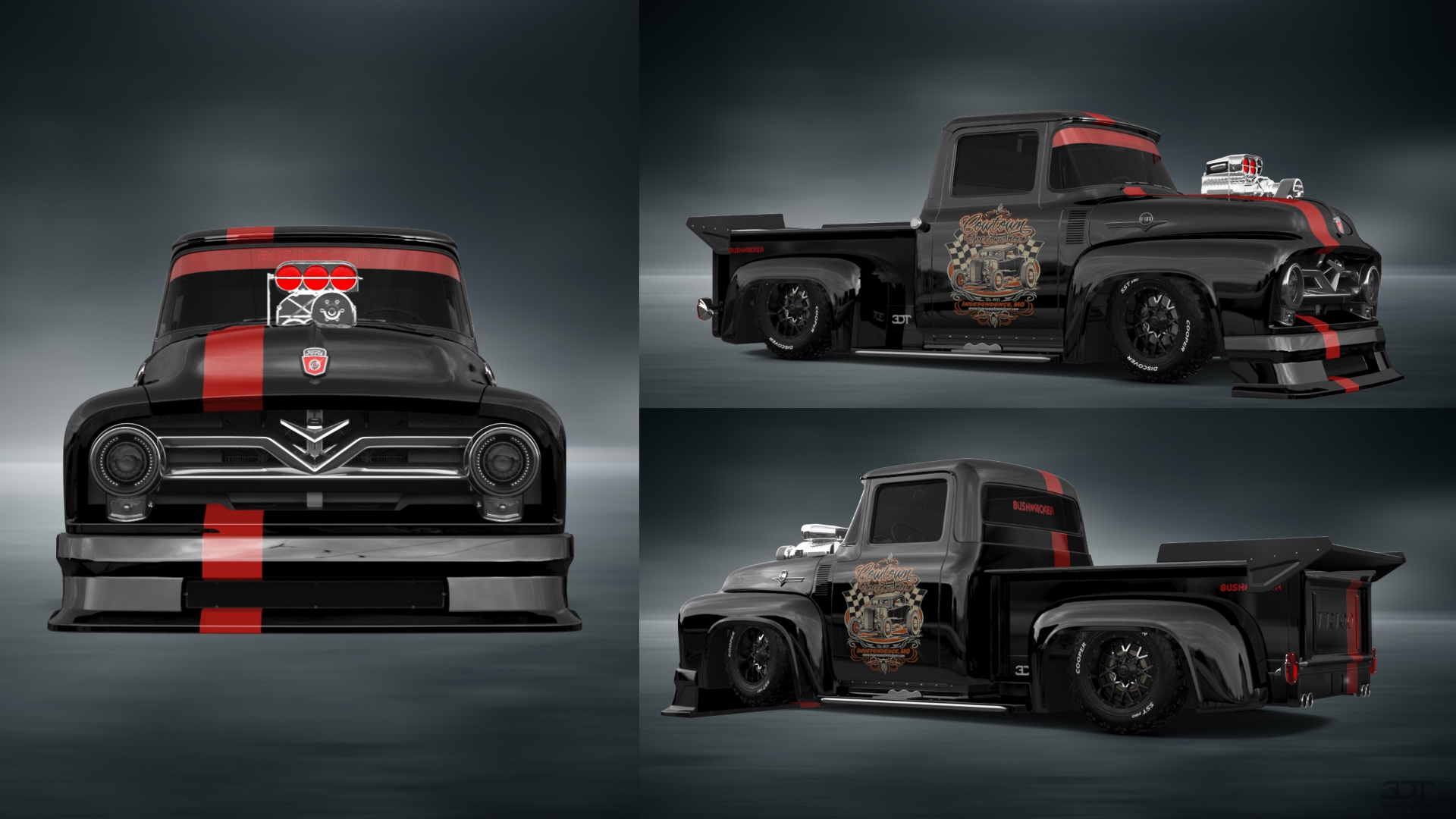 Ford F-100 2 Door truck 1956