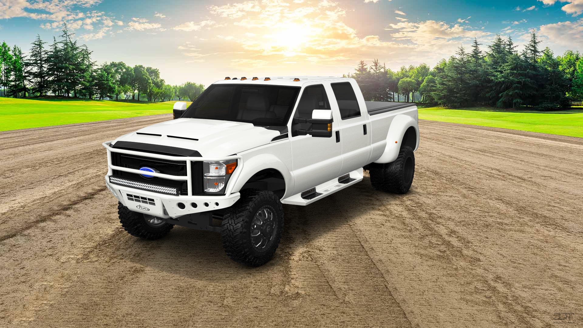 Ford F-350 DRW 4 Door pickup truck 2013