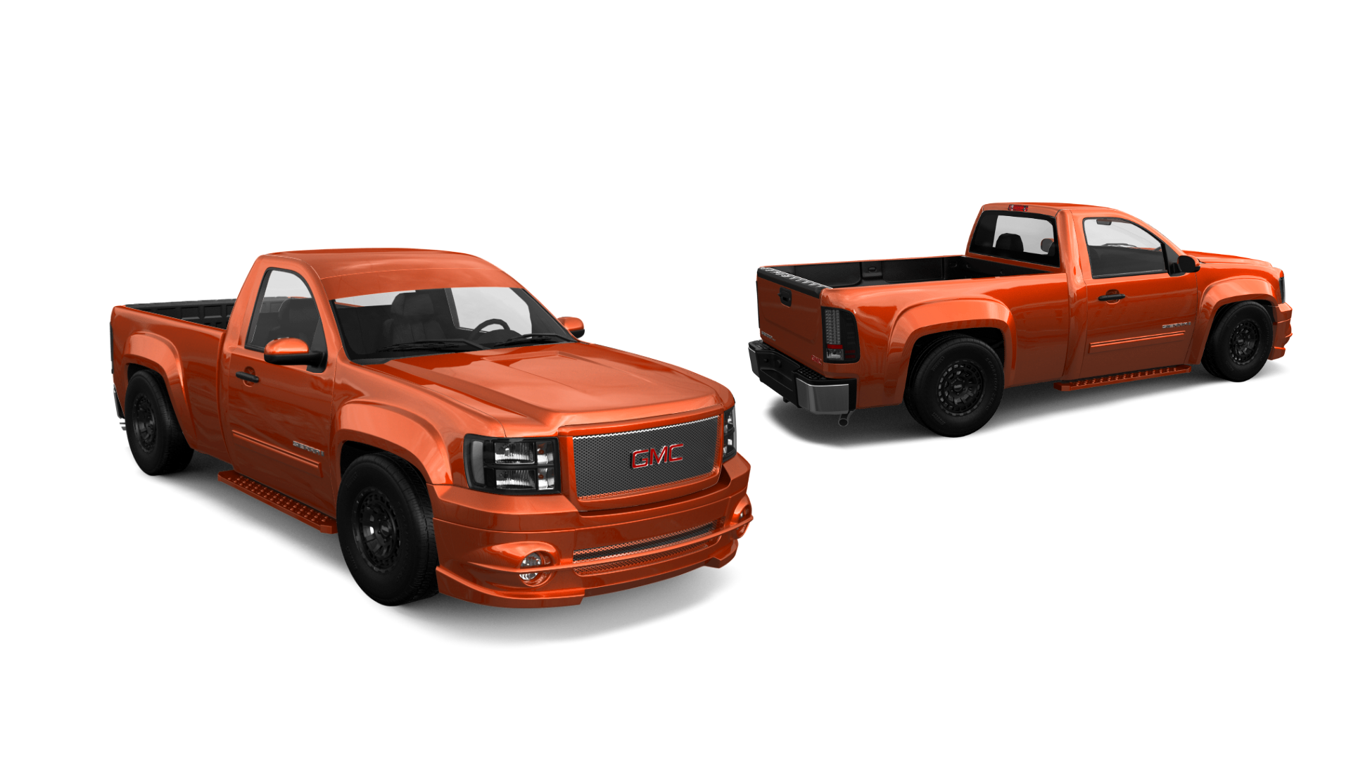 Tuning GMC Sierra 1500 Regular Cab 6.6 box 2 Door truck 2007