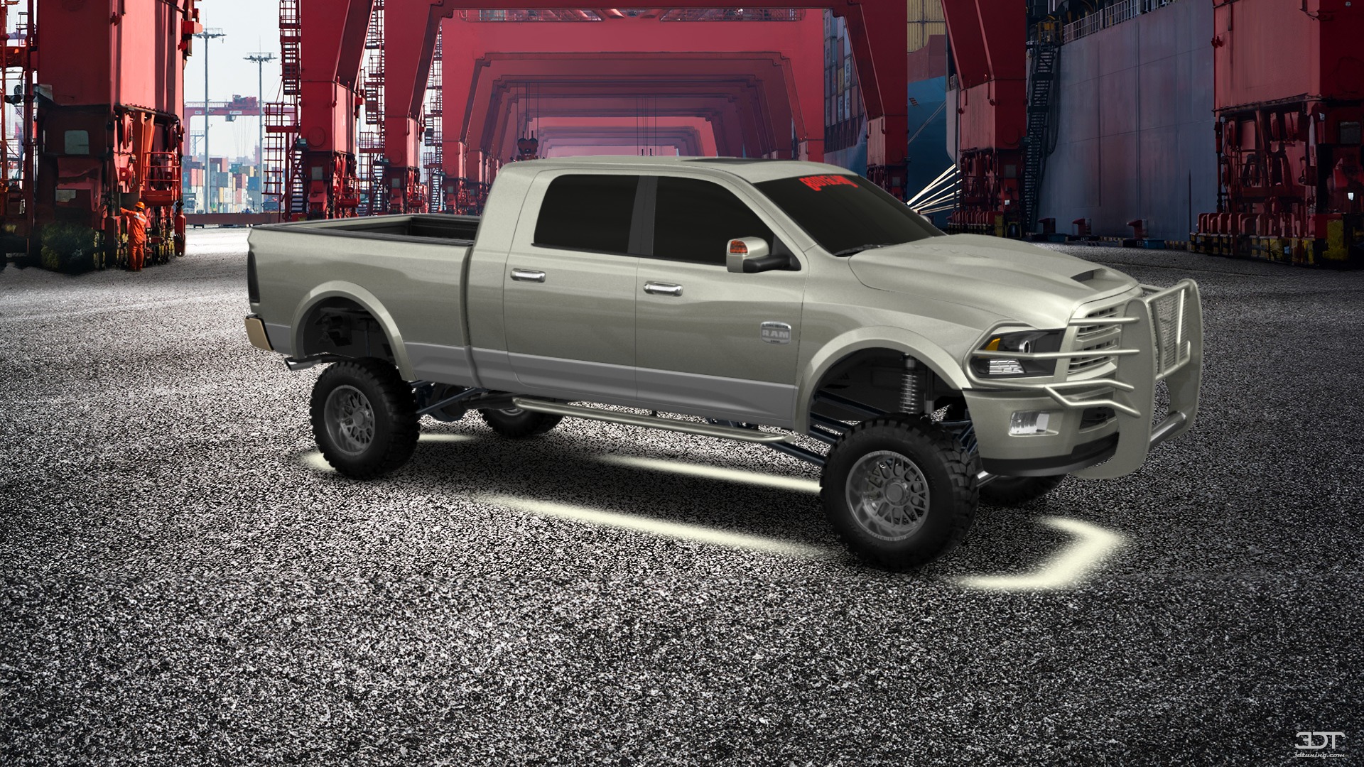 Dodge Ram 2500 Mega Cab 6.4 ft box 4 Door pickup truck 2010