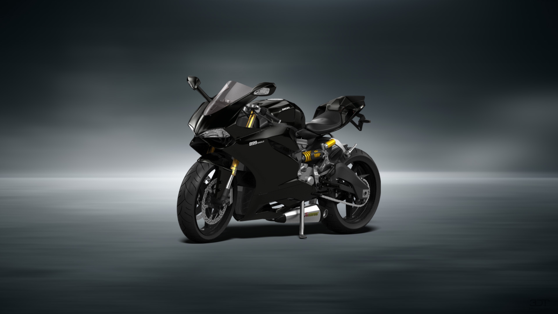Ducati 899 Panigale Sport Bike 2015 tuning