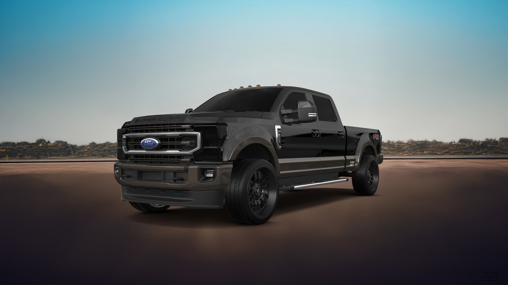 Ford F-250 4 Door pickup truck 2021 tuning