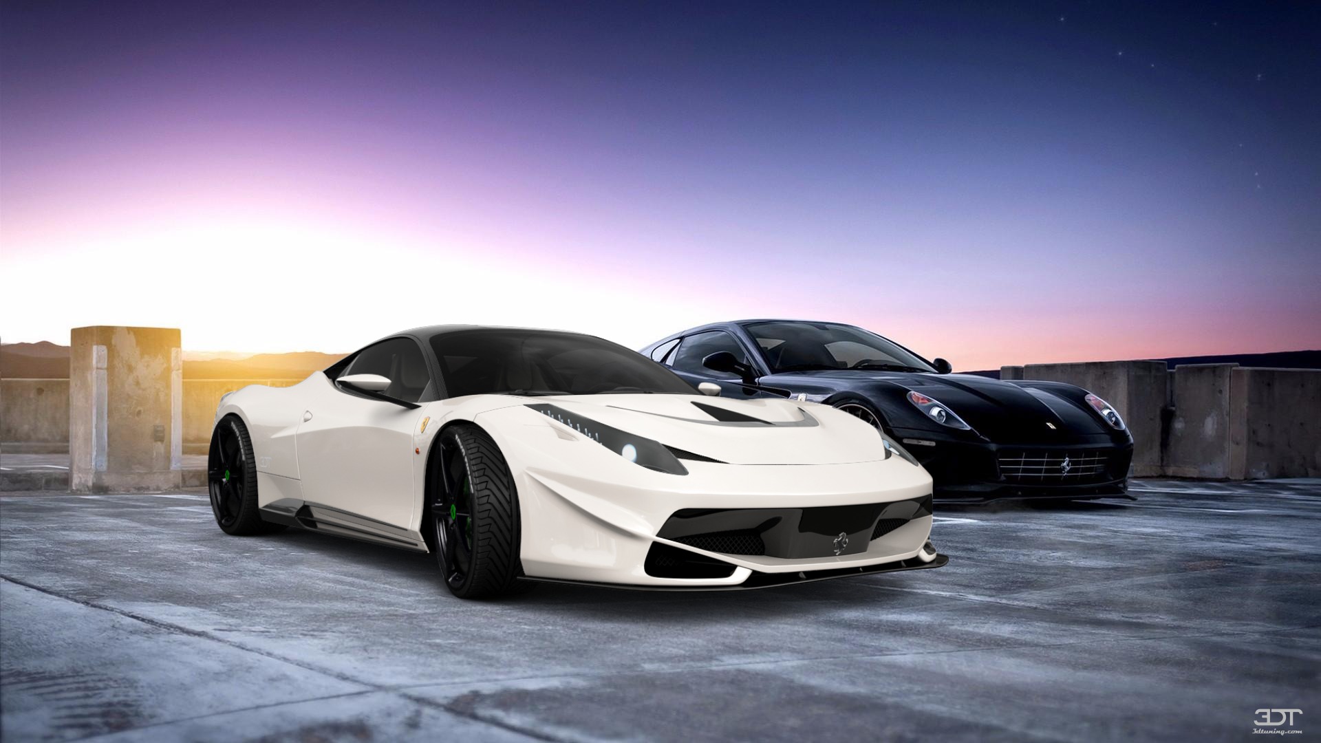 Ferrari 458 Italia 2 door spider 2010 tuning