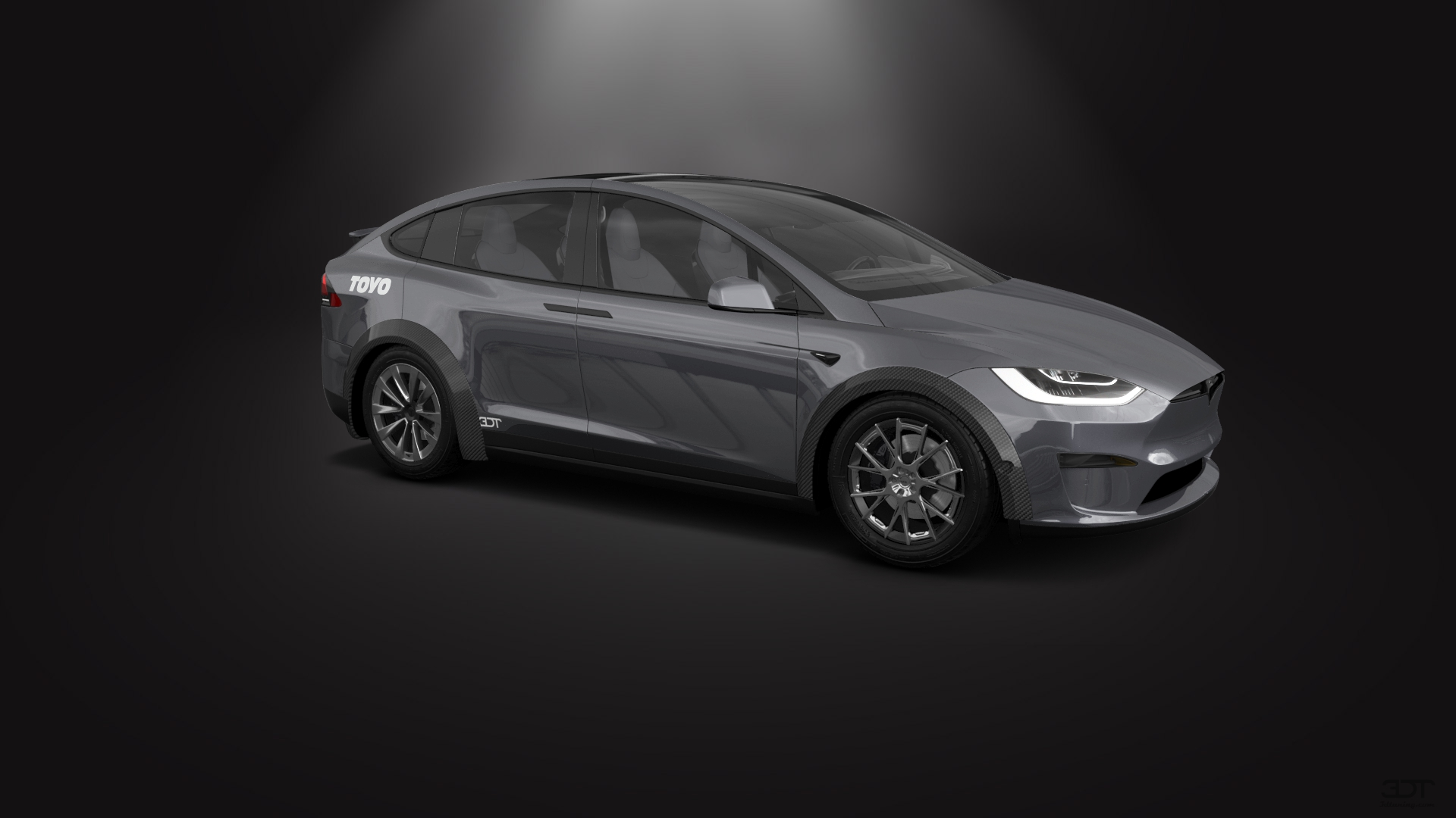 Tesla Model X 5 Door SUV 2024 tuning