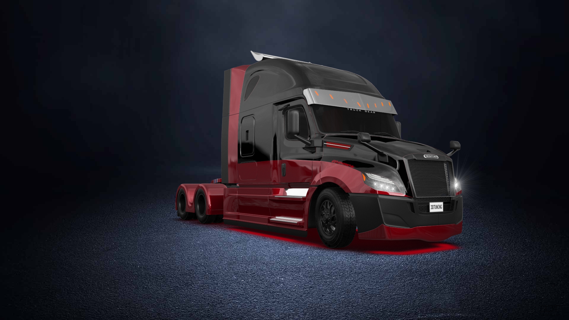 Freightliner Cascadia Sleeper Cab Truck 2018 tuning