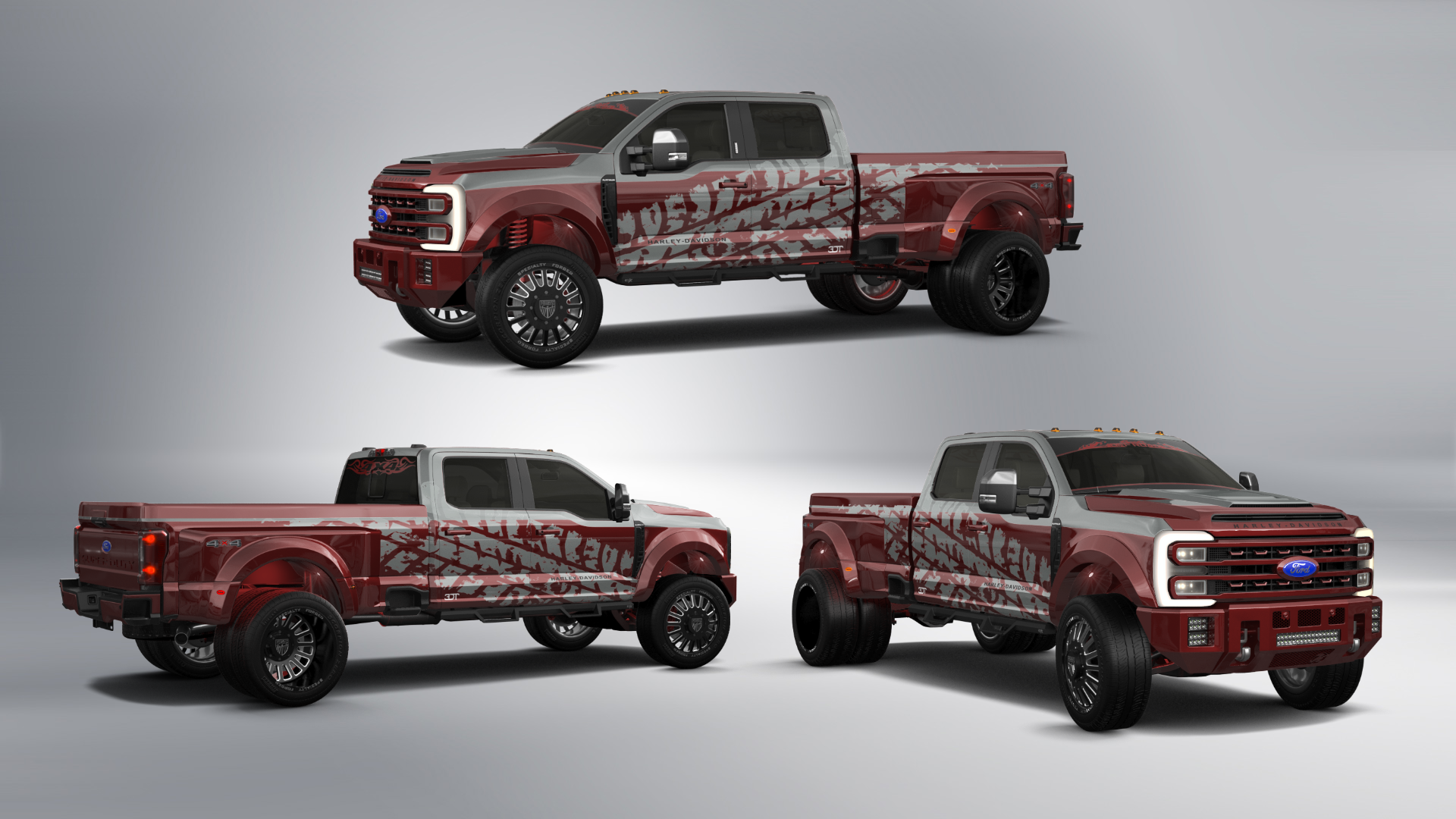 Ford F-350 DRW Crew Cab 4 Door pickup truck 2023 tuning