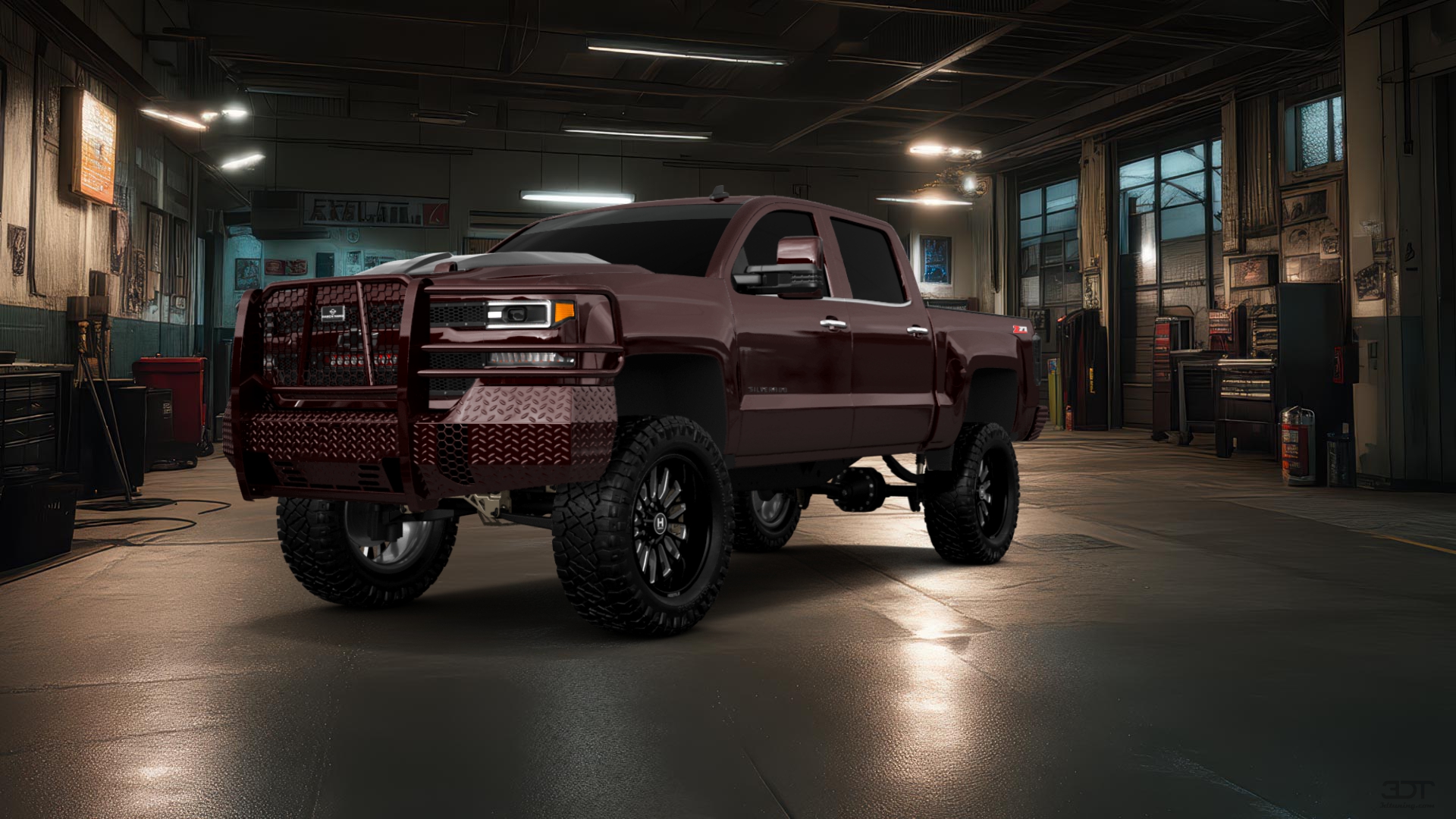 Chevrolet Silverado 1500 4 Door pickup truck 2016 tuning