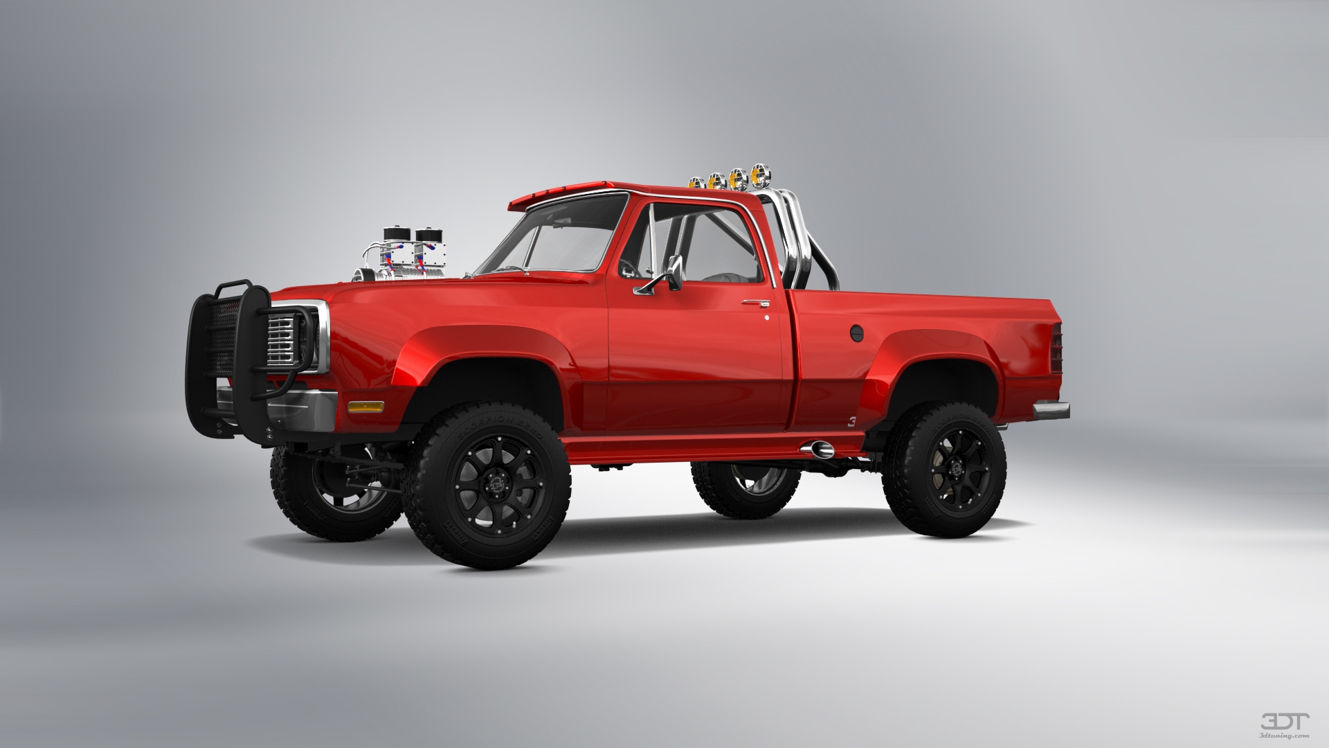 Dodge Power Wagon W200 2 Door pickup truck 1977