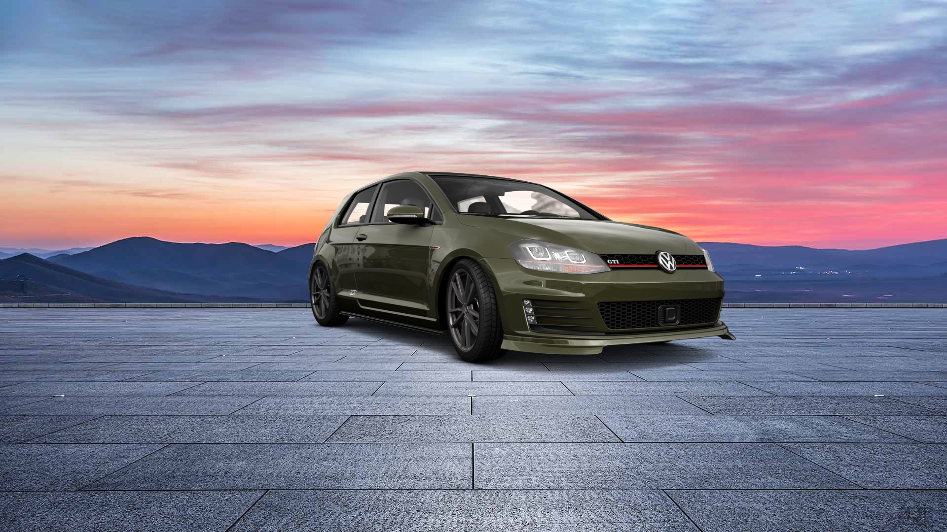 Volkswagen Golf 7 3 Door Hatchback 2013 tuning