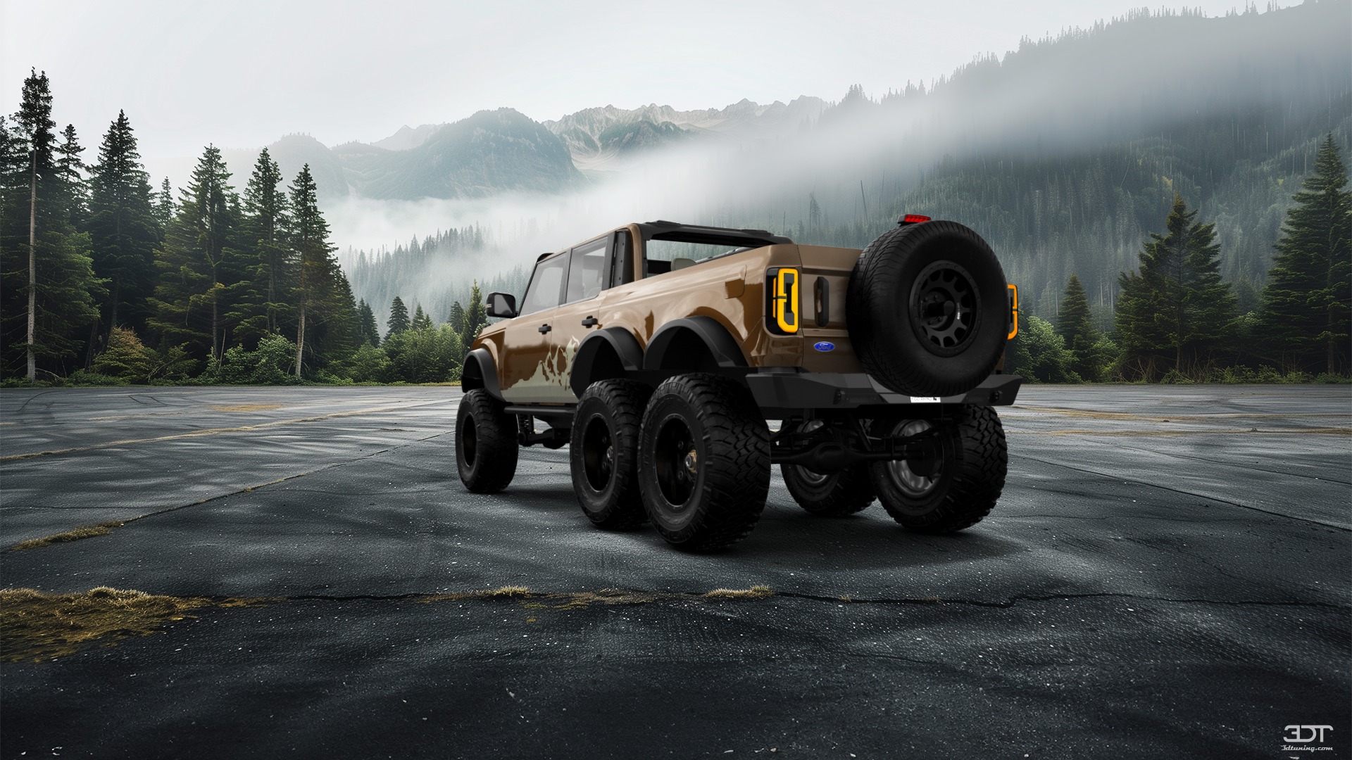 Ford Bronco 6X6 4 Door pickup truck 2021 이미지
