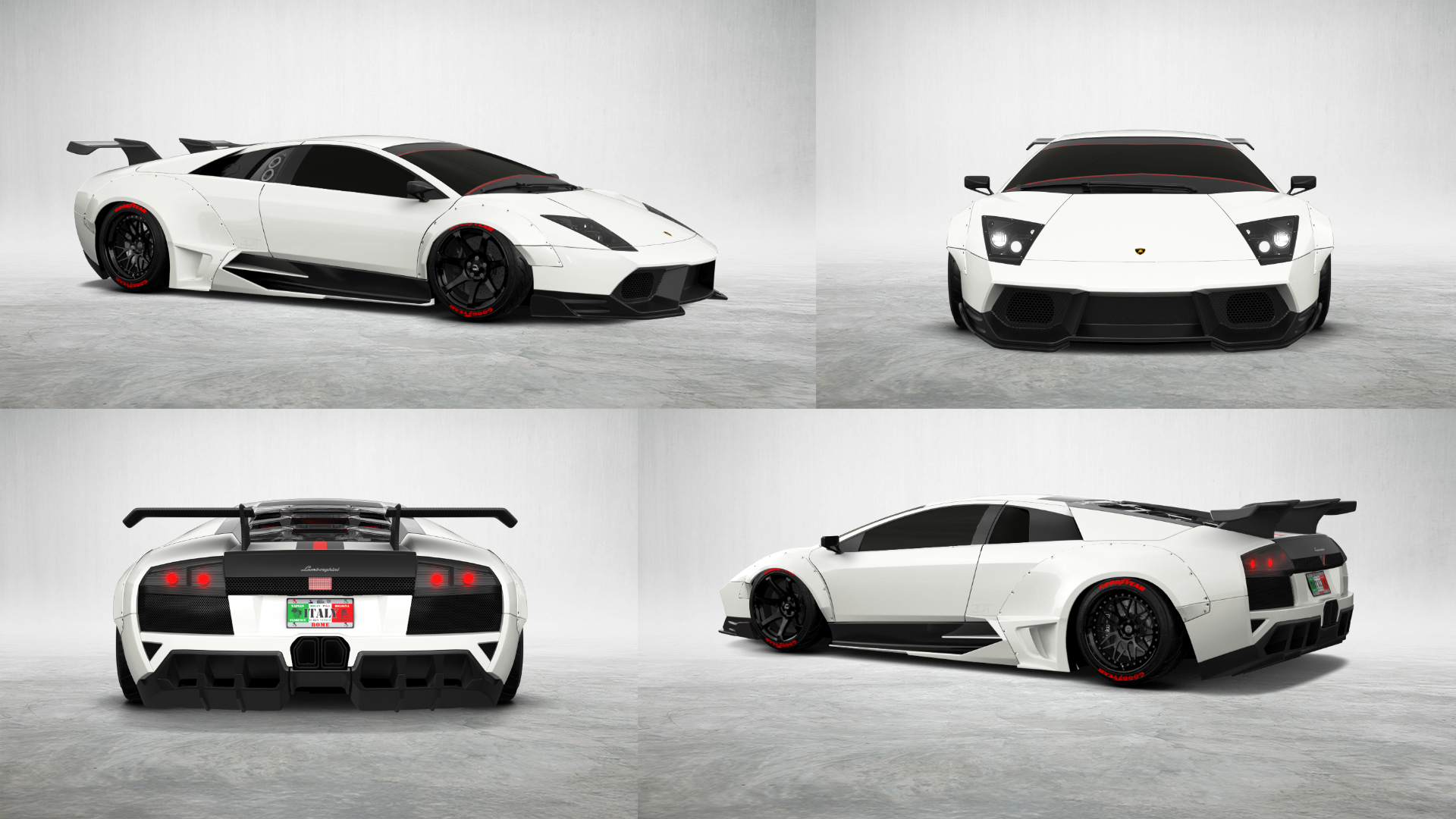 Lamborghini Murcielago 2 Door Coupe 2001 tuning