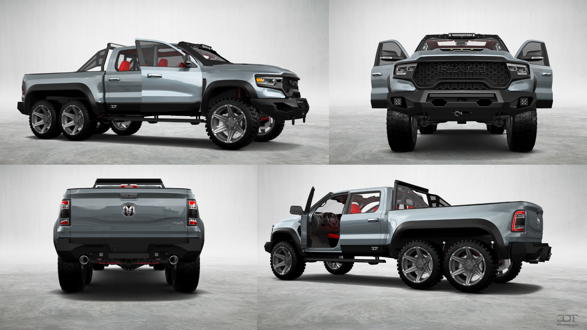 Dodge Ram Hennessey Mammoth 6X6 Truck 2021 tuning