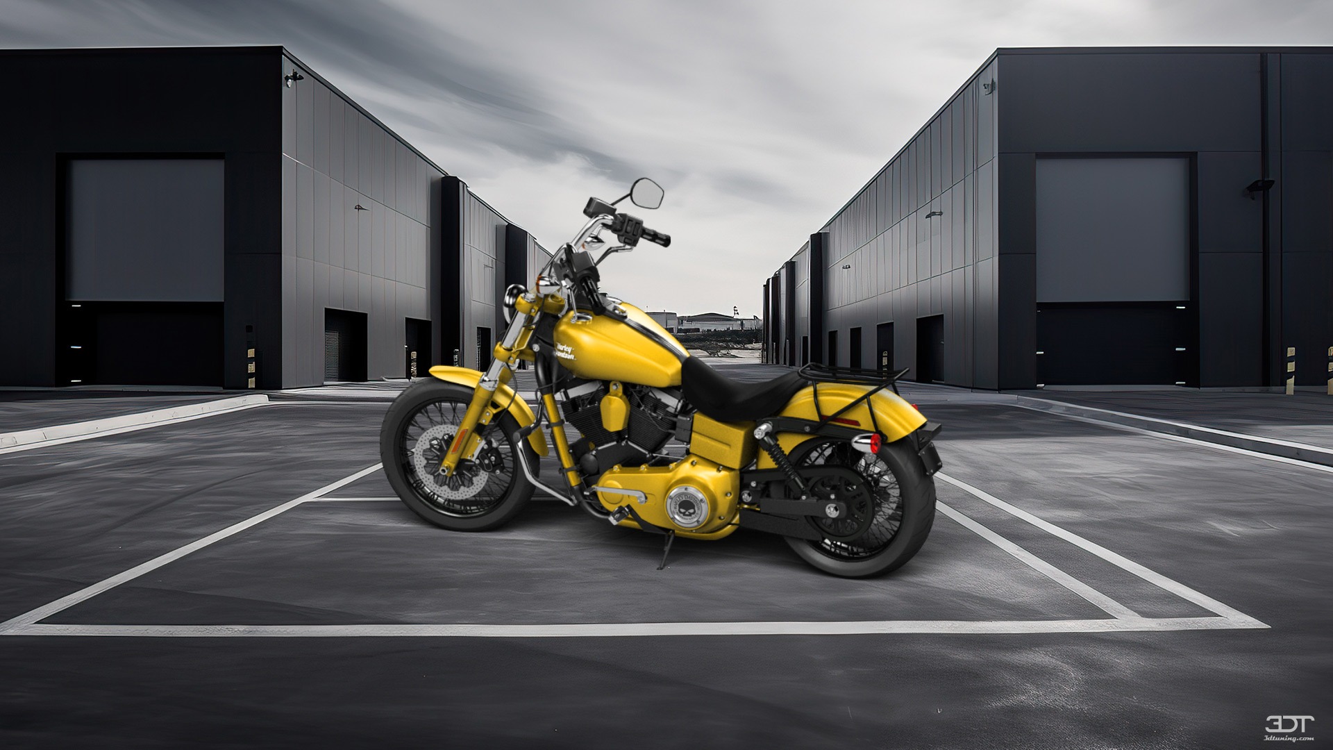 Harley-Davidson Dyna Street Bob Cruiser 2015 画像