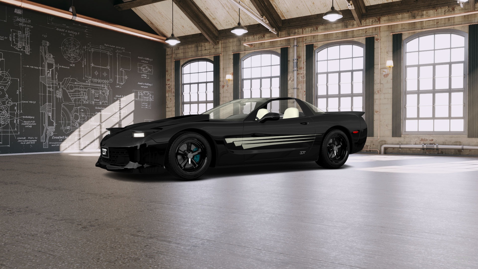 Chevrolet Corvette C5 Fastback 2 Door Coupe 1997 tuning